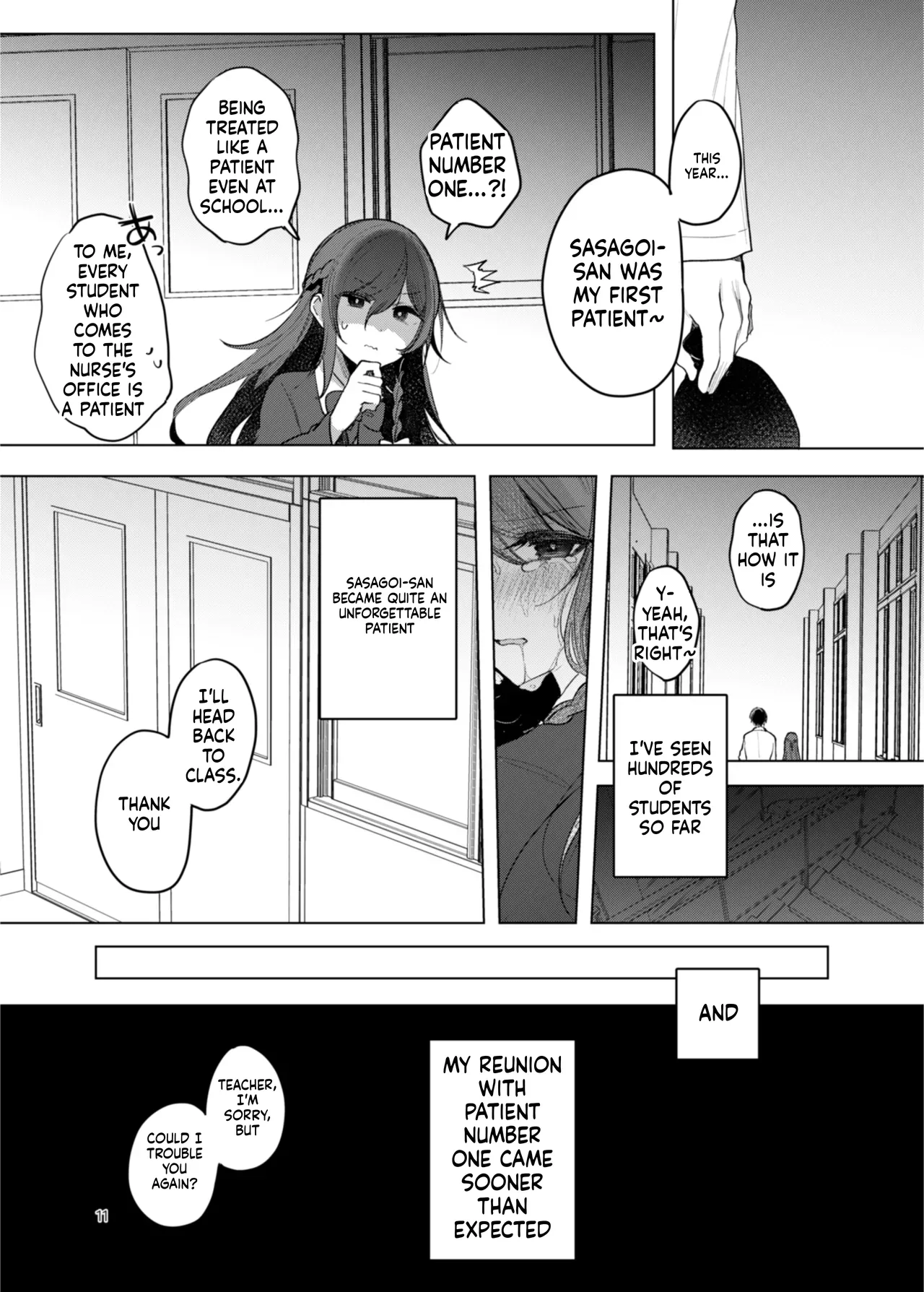 Kanja-san to Sensei ~Deai no Makuake~ - Seite 3