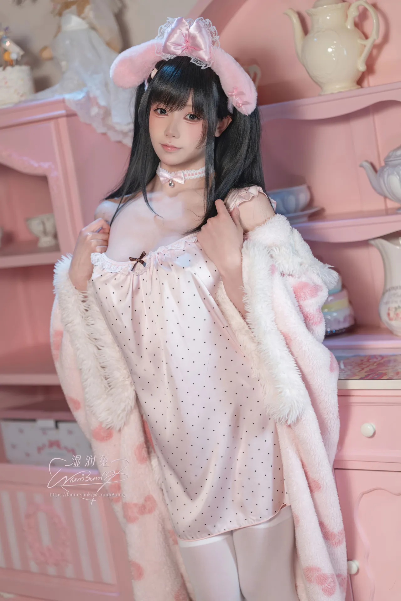 Coser@黏黏团子兔 - 2026年04月作品 晚安少女 - পৃষ্ঠা 2