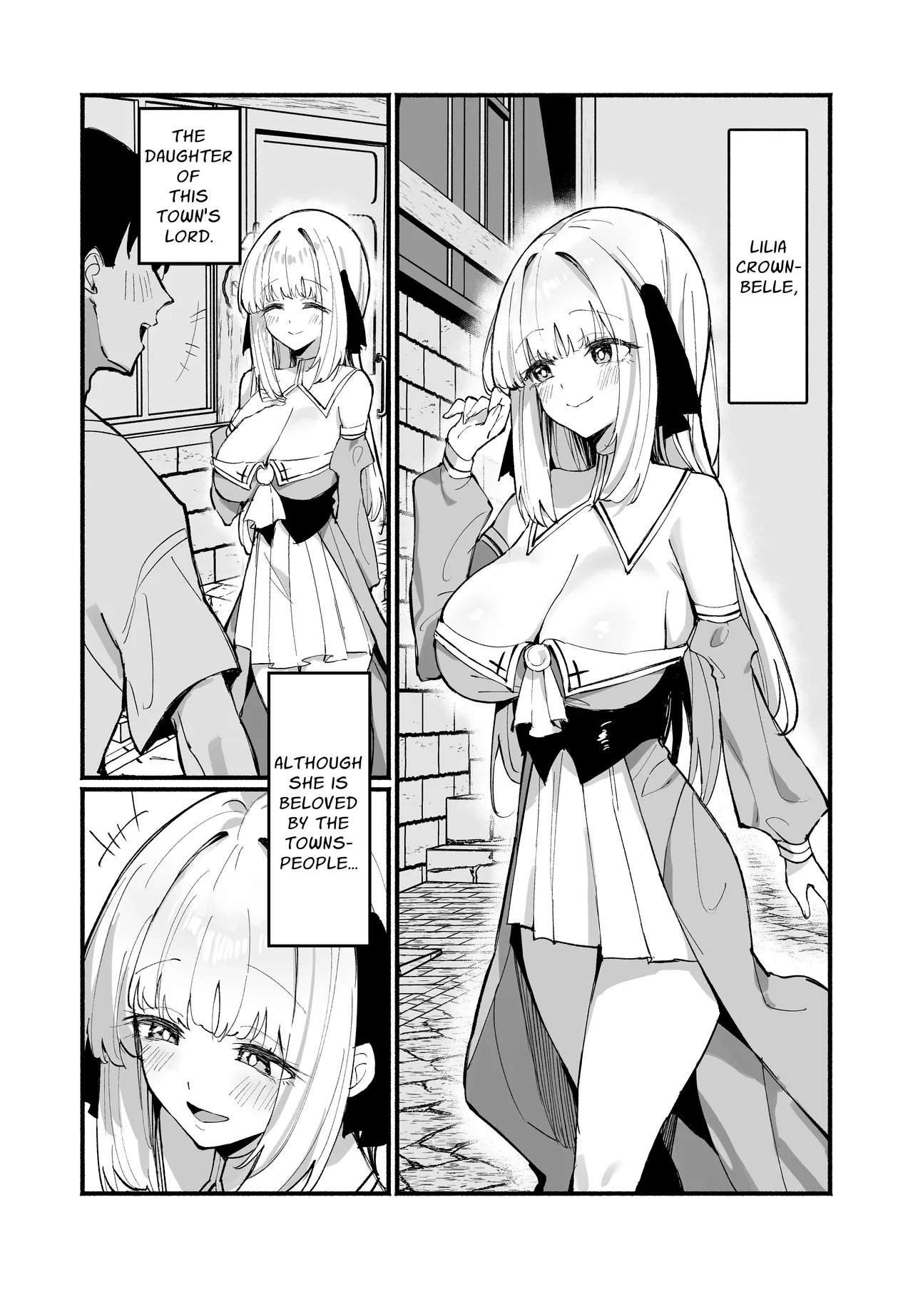 Ojou-sama Kanzen Haiboku. 2 ~Otoko-tachi no Akogareno Kizoku Musume ga, Itsu demo Kainushi Chinpo o Ukeireru You ni naru made~ | TOTAL DEFEAT 2 ~preciously raised noble family daughter begs for commoner dick~ - Pagina 2
