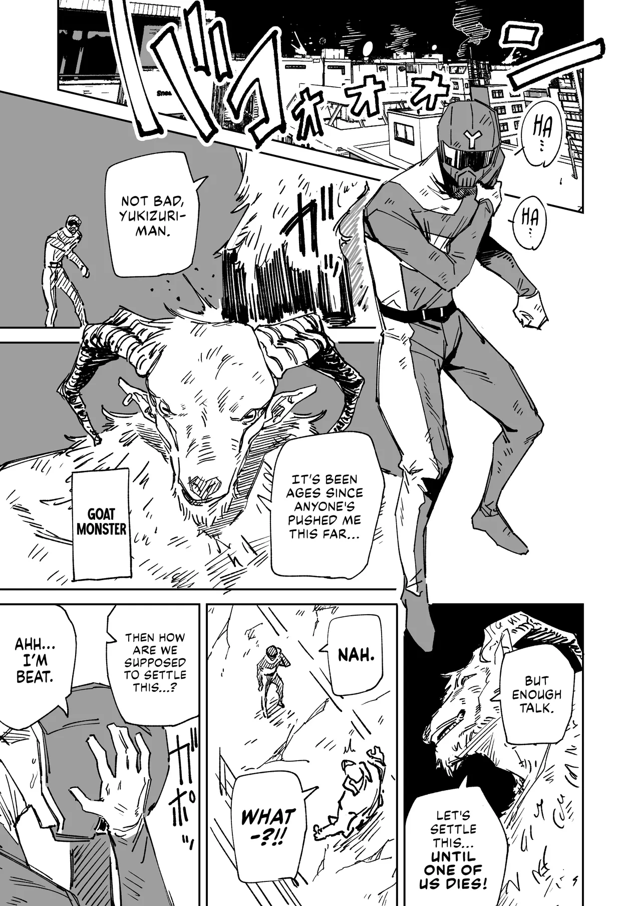 ~The Hero Who Knocks You Off Your Feet With His Sexual Techniques!~ Yukizuriman: Goat Monster Arc - Pagina 3
