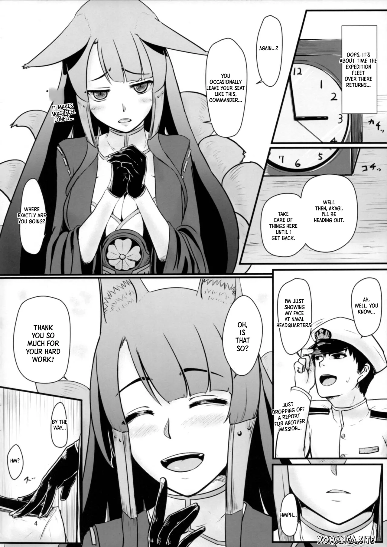 Teitoku wa Yandere Akagi ni Rouraku Sarete Shikikan-sama ni Narimashita. - 页 3