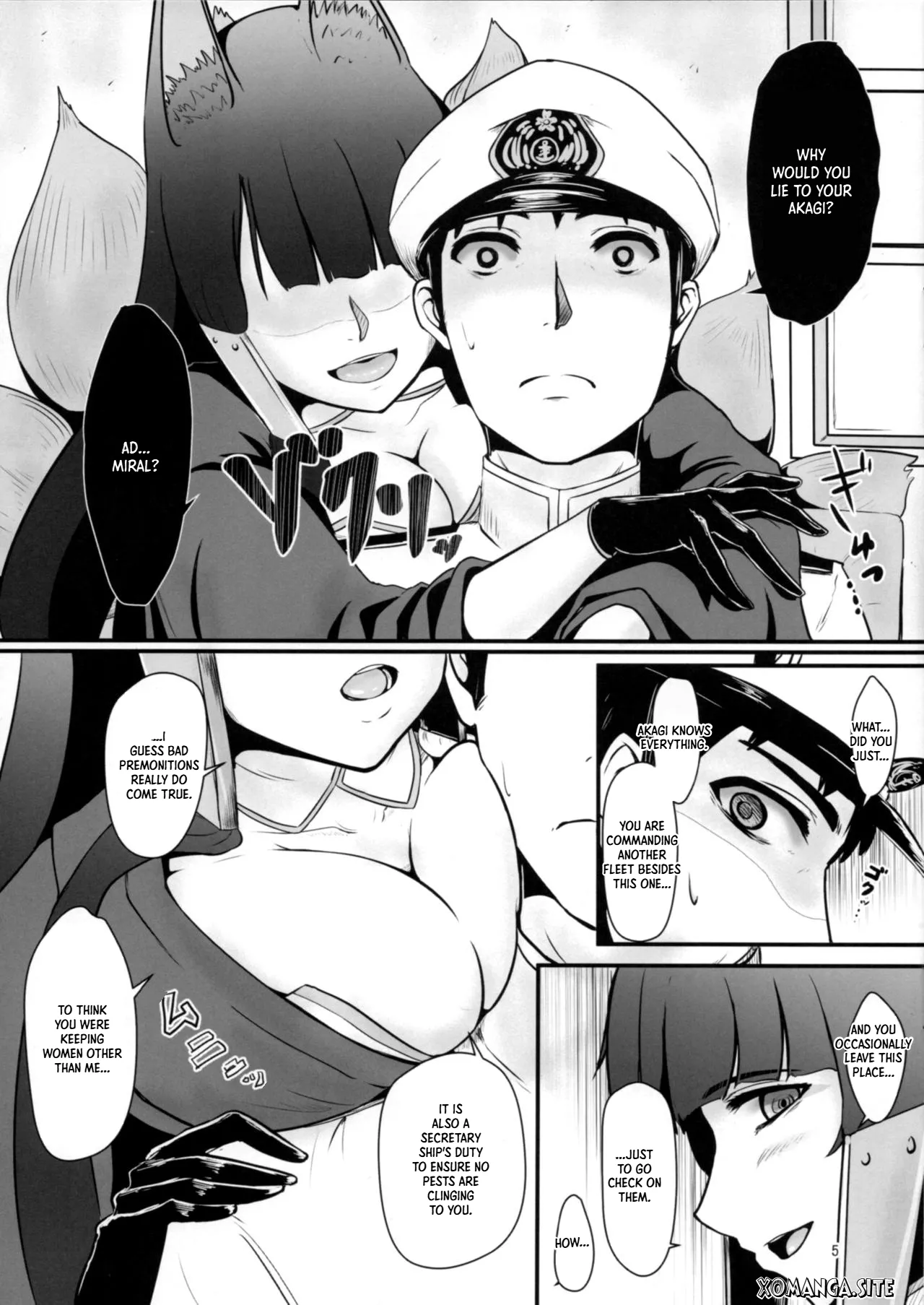 Teitoku wa Yandere Akagi ni Rouraku Sarete Shikikan-sama ni Narimashita. - 页 4
