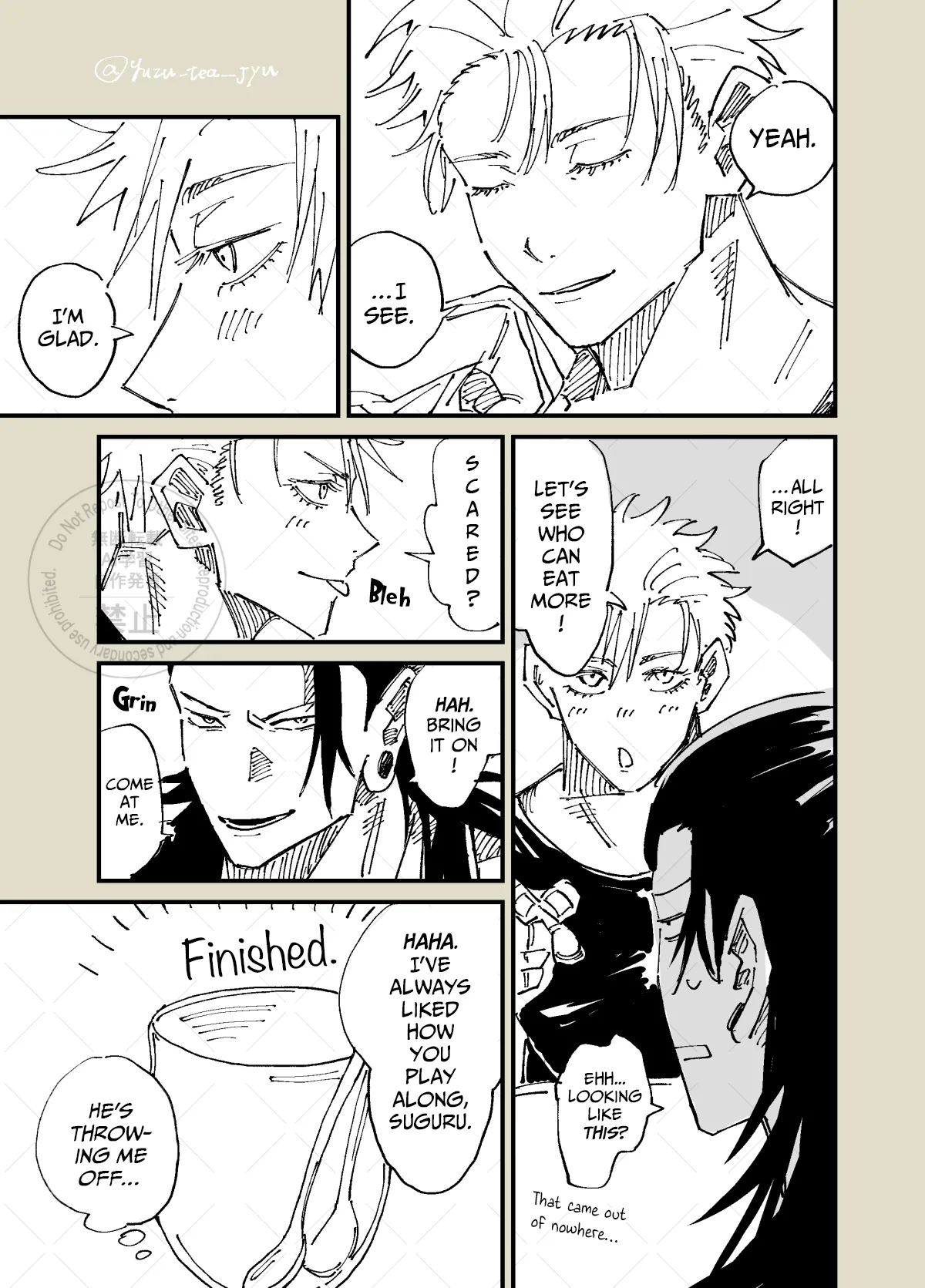 The Room You Can’t Leave Until You Complete 3 Prompts – Jujutsu Kaisen dj - Página 6