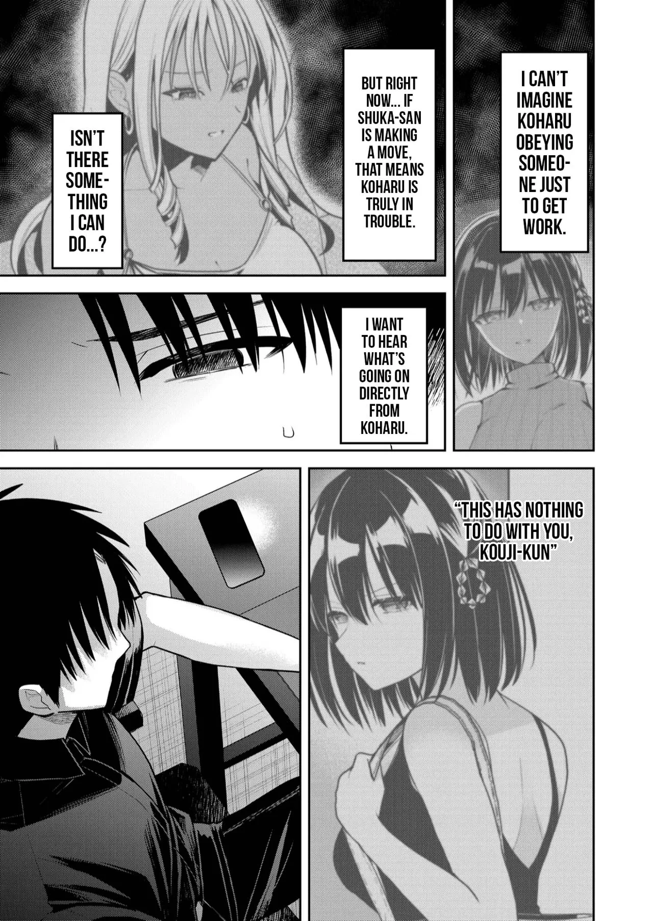 Kimi no Mae de Kimi Igai o Daku Ch. 33 | Having Sex with Someone Else in Front of You 33 - Page 4