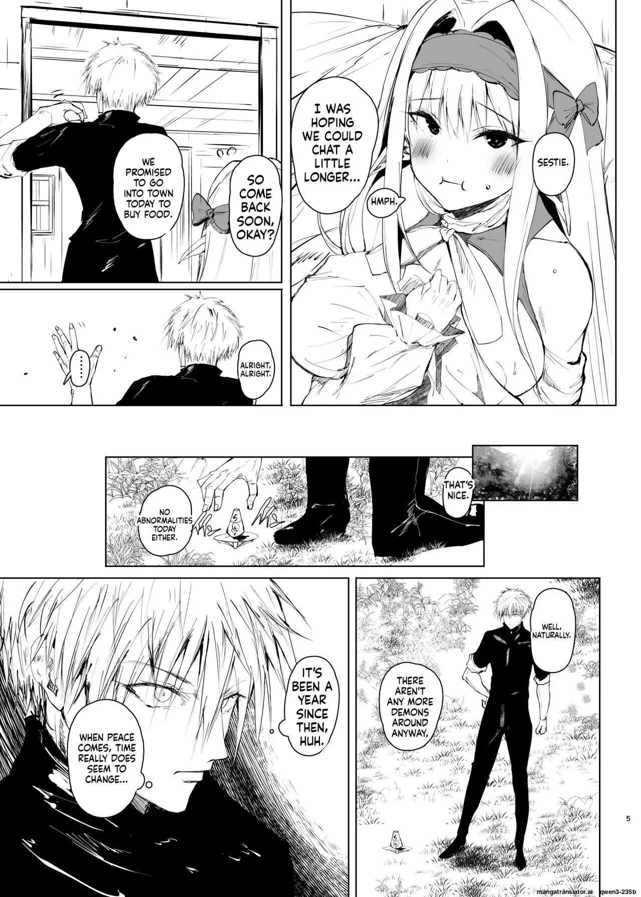 DAEMONS BREEDING Joshou: Kouhai | DAEMONS BREEDING Prologue:Copulation - Pagina 4