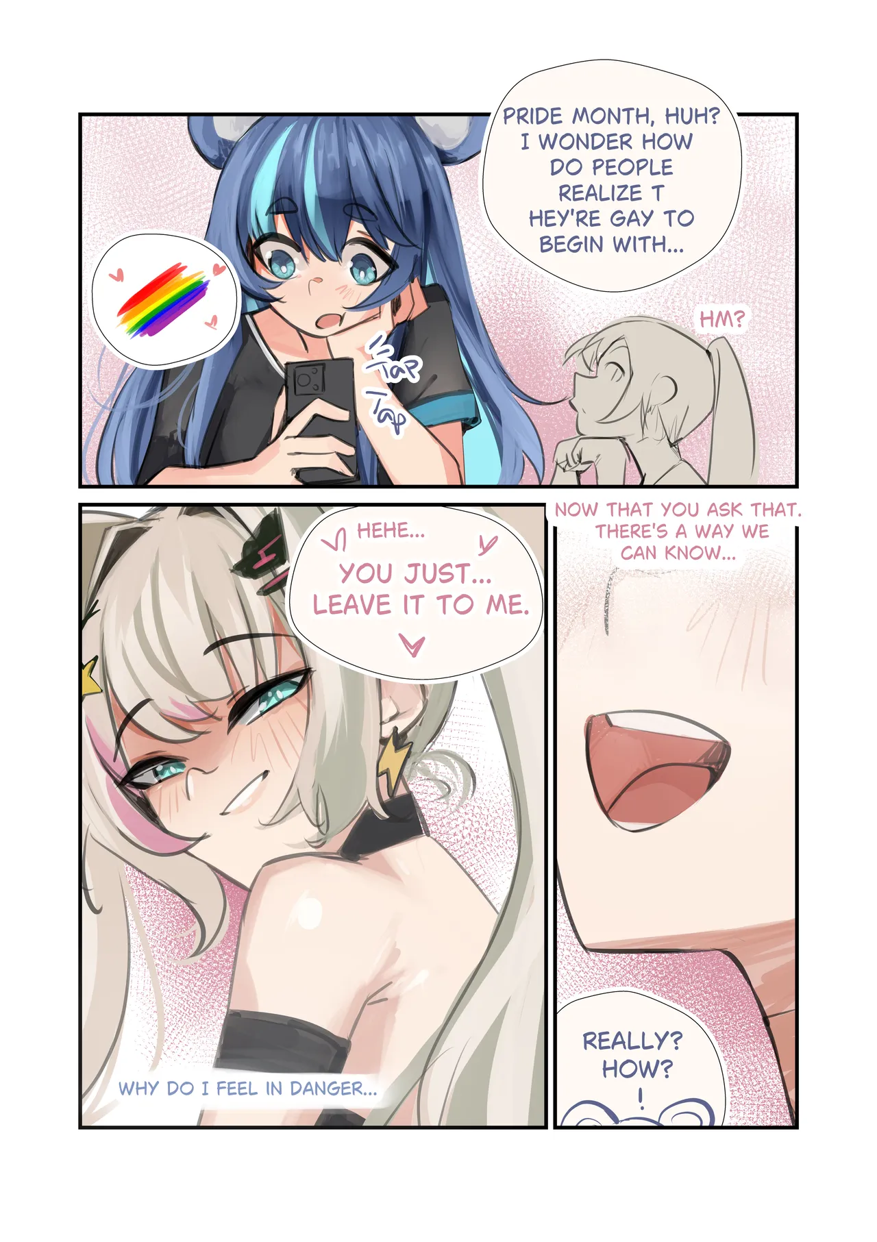 A Beary Gay Doujin - Lia x Uruka - صفحة 2