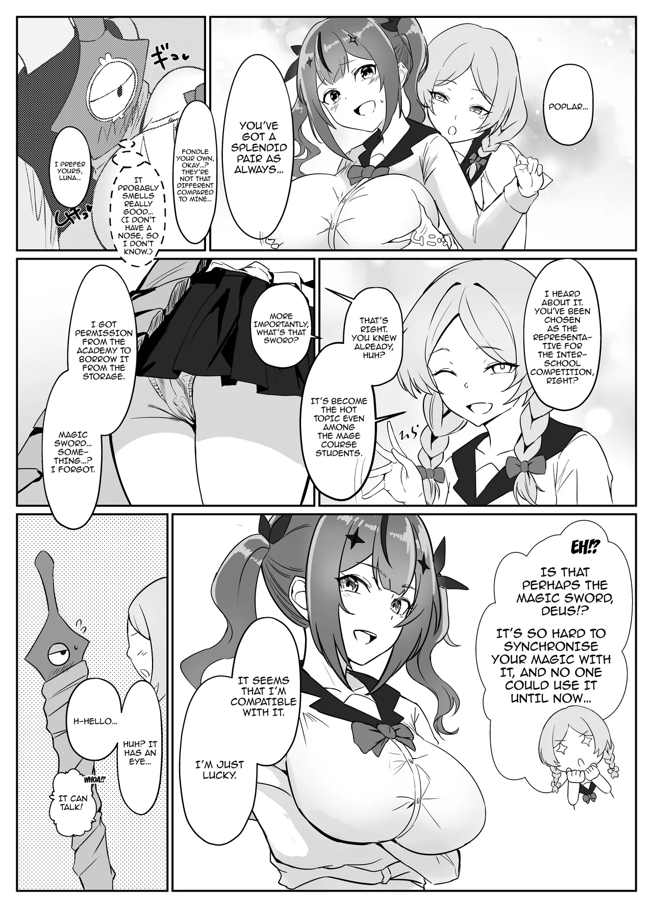 Maken Tensei ~Tensei shitara Saikyou no Maken / Reincarnated As A Demon Sword ~After Reincarnating As The Strongest Demon Sword, I'm Making The Beauty Who Got Me Become Horny Every Time She Uses Me~ - Page 8