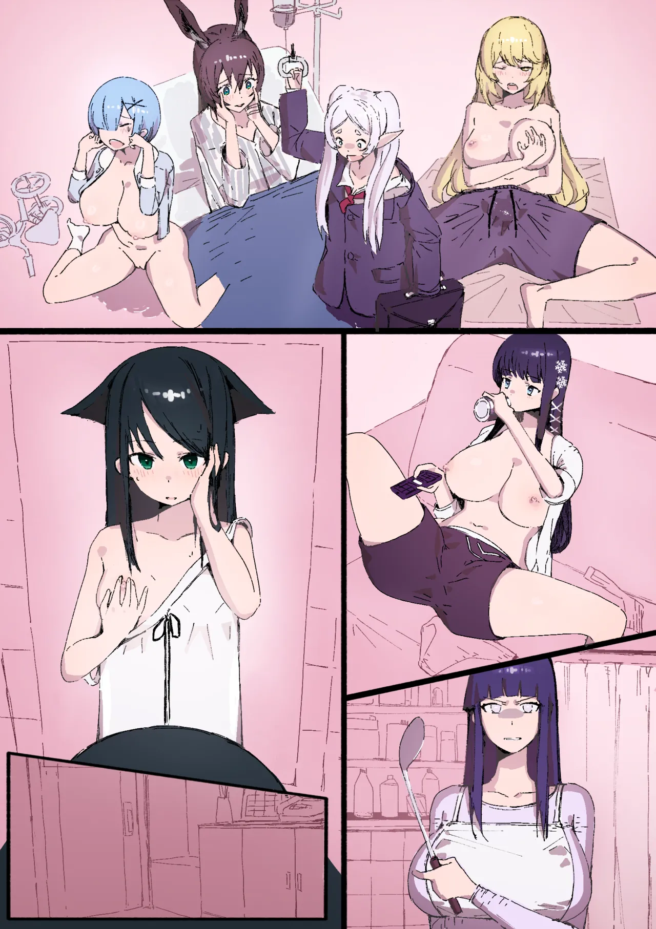 All humans become anime girls - Страница 7