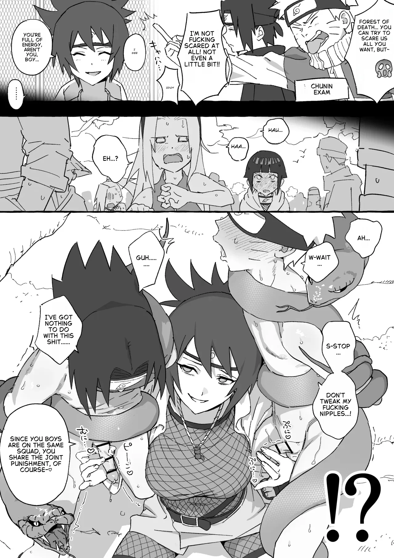 Anko x Naruto & Sasuke Manga - Pagina 2