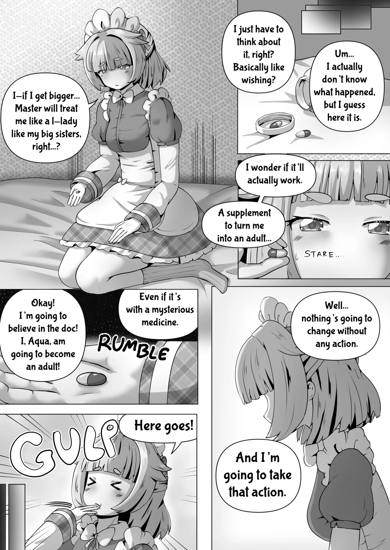 Otona no Aqua to Seichou Ecchi - Сторінка 5