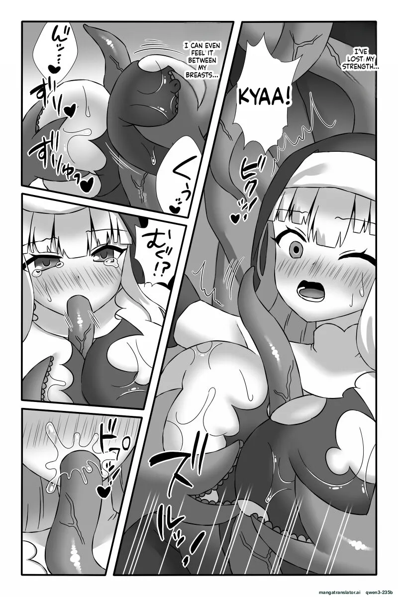 Sei Mahou Shoujo Monika ~Chichizeme Akuochi Shokushu Kan~ - Strona 8