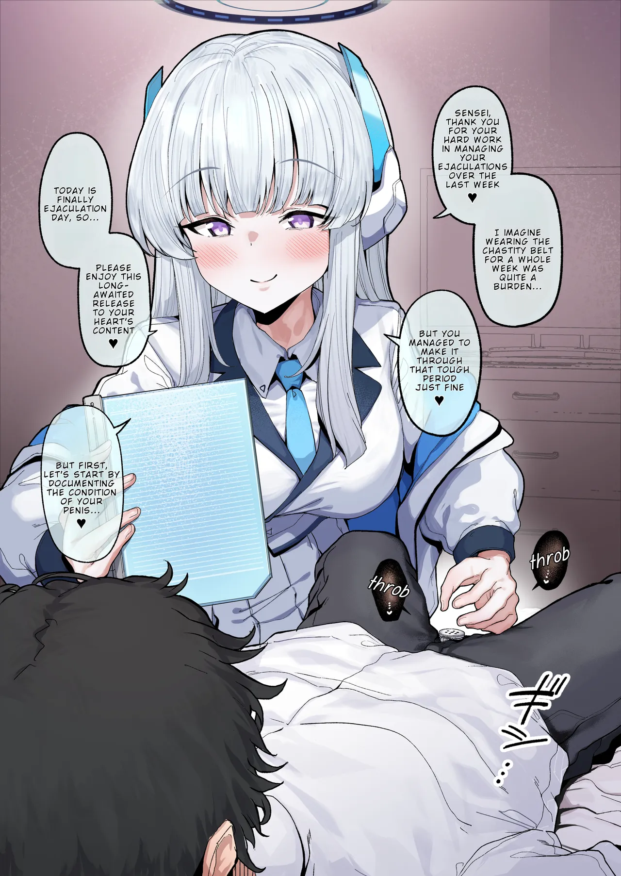 Yuuka Hayase - POV Style Footage While Ushio Controls His Ejaculation With a Handjob - Страница 2