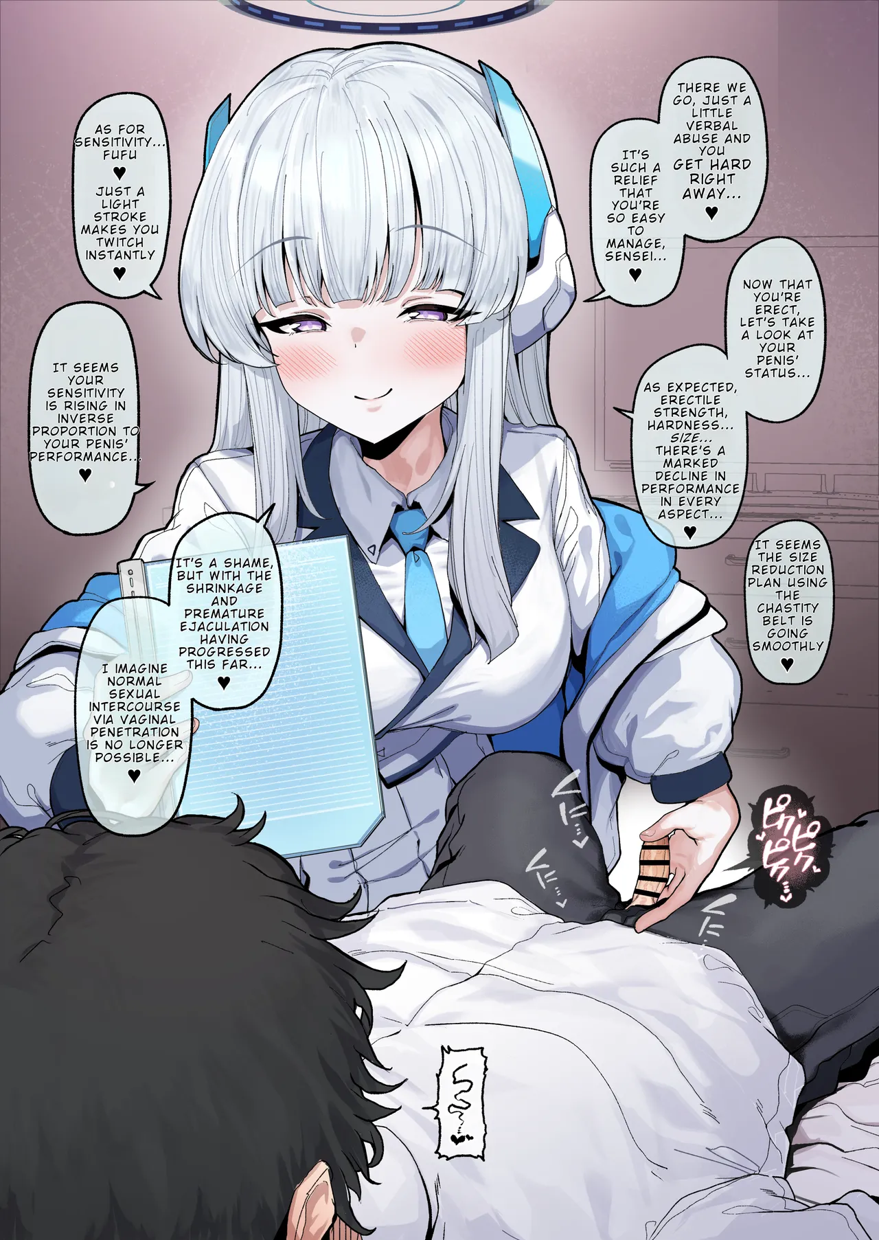 Yuuka Hayase - POV Style Footage While Ushio Controls His Ejaculation With a Handjob - Страница 5