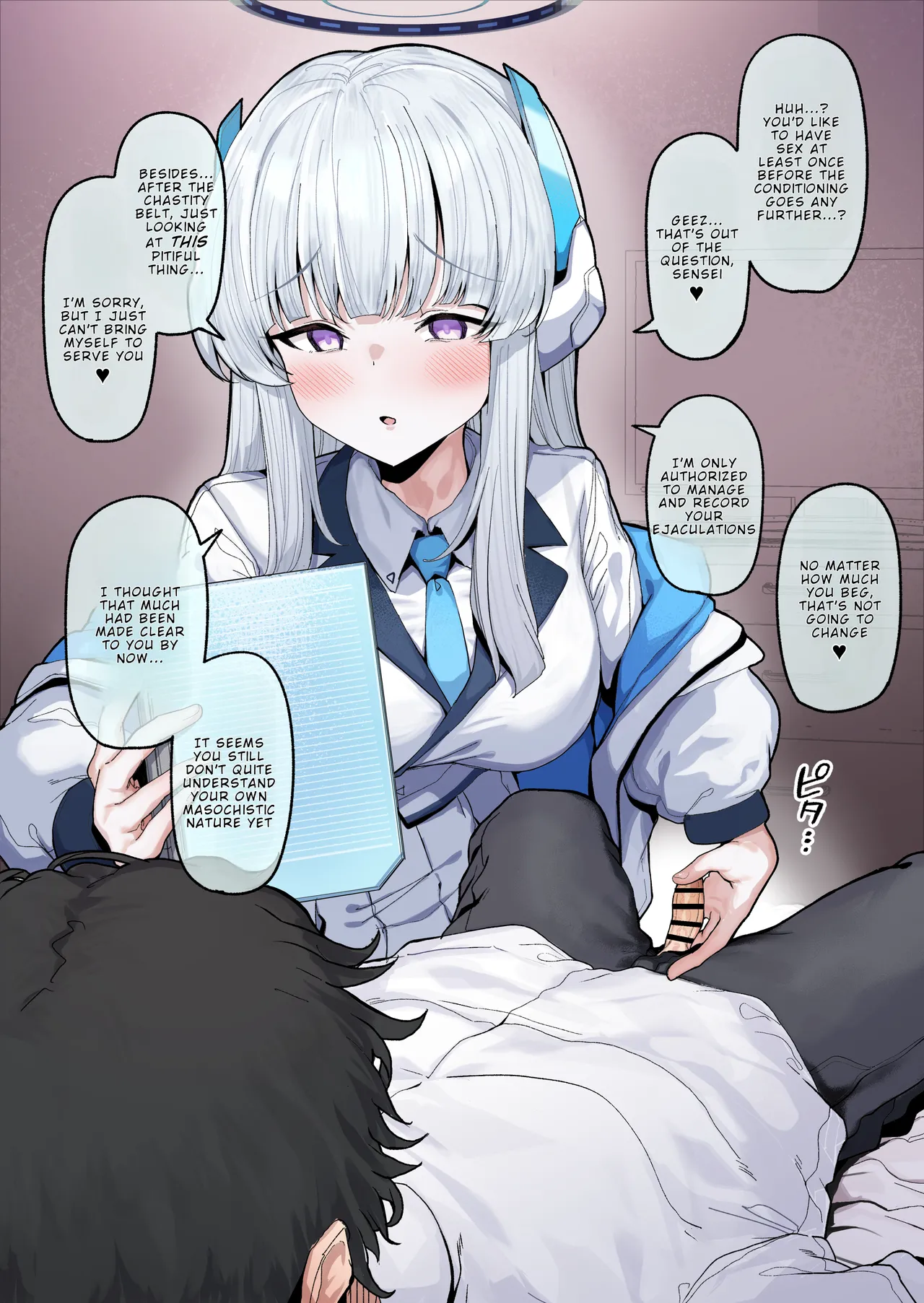 Yuuka Hayase - POV Style Footage While Ushio Controls His Ejaculation With a Handjob - Страница 6