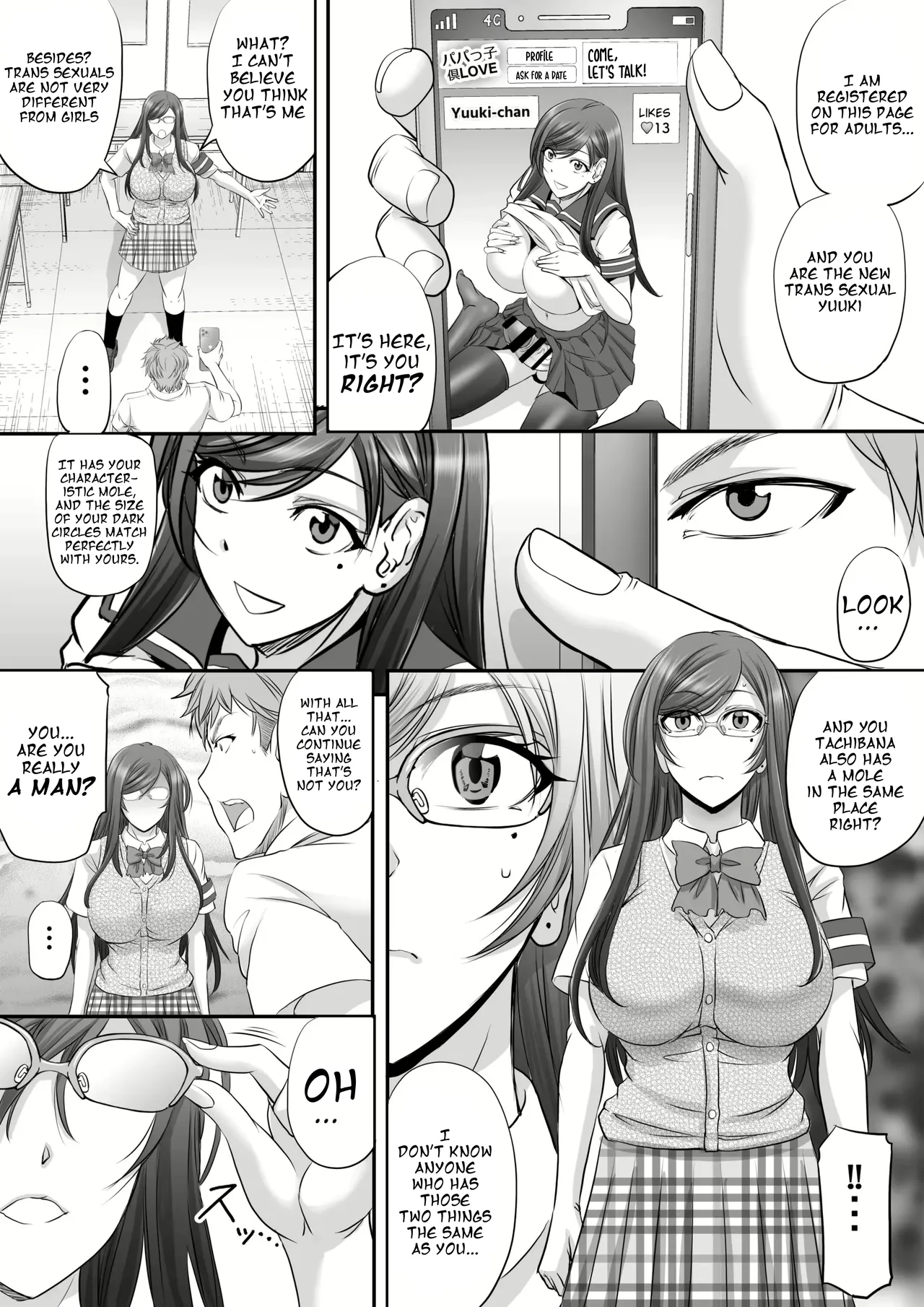 Papakatsu Shemale ga Kanojo ni Naru Made - صفحة 4