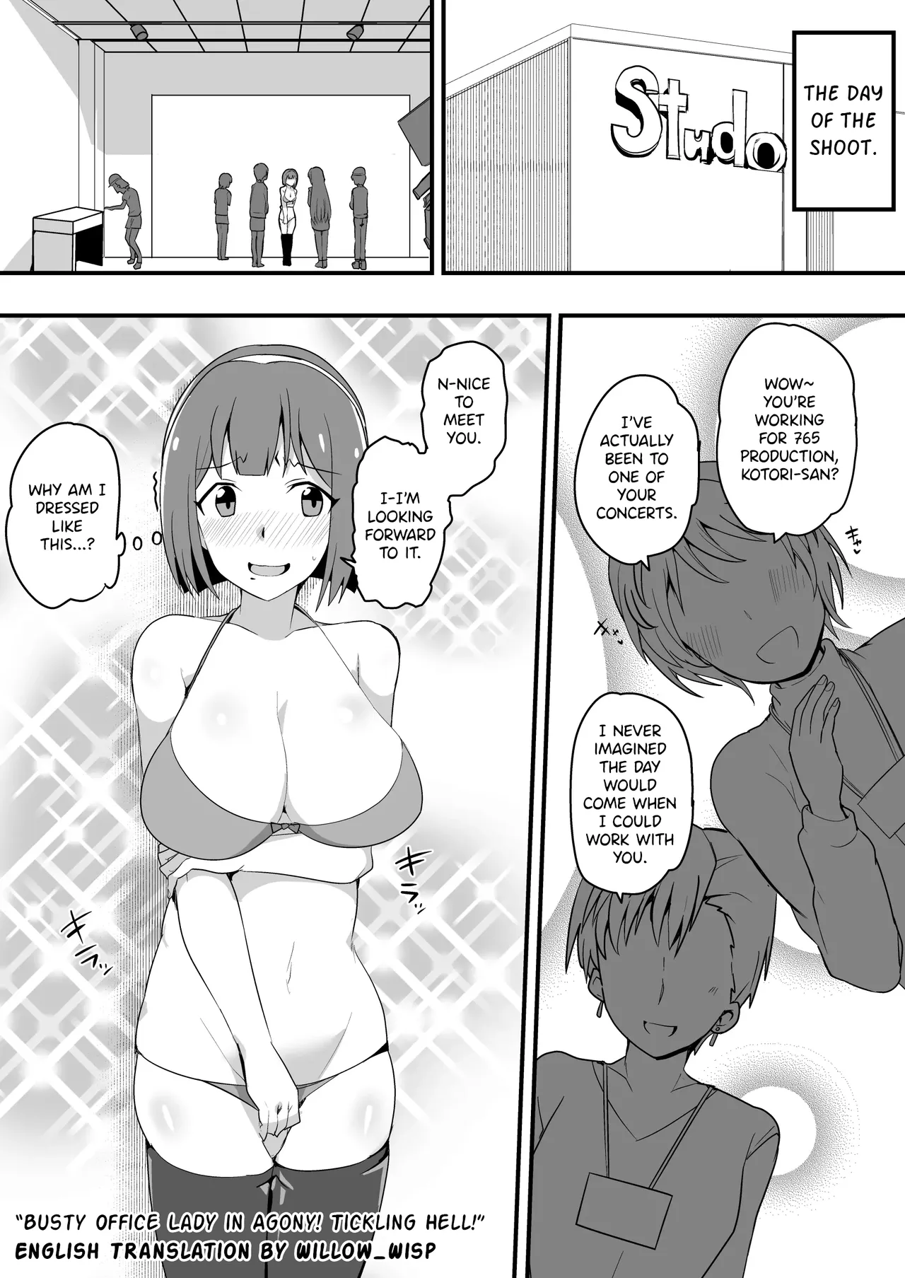 Kyonyuu Jimuin Monzetsu!! Kusuguri Jigoku! | Busty Office Lady in Agony! Tickling Hell! - Seite 5