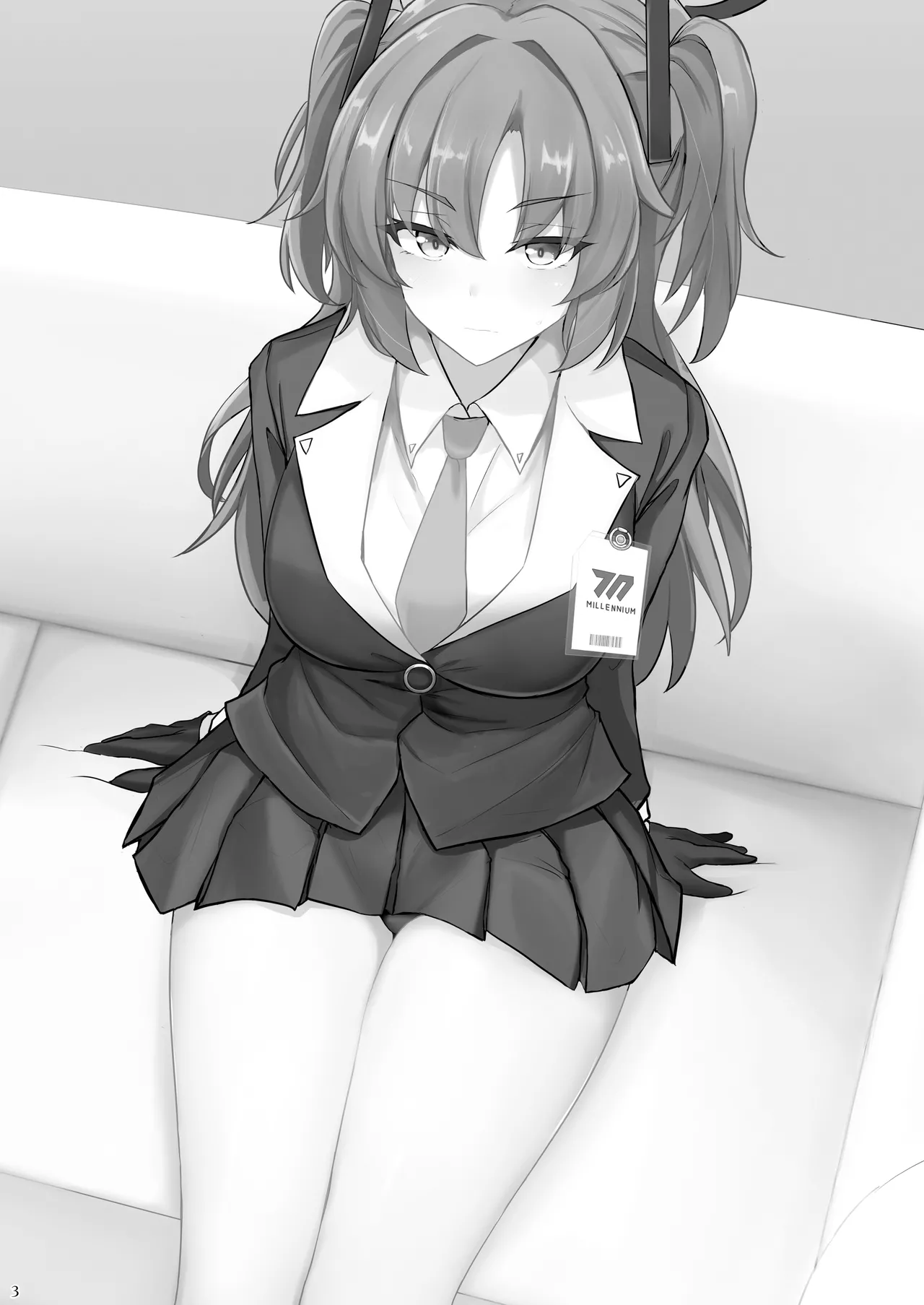 Hayase Yuuka no Futomomo de Nukitai | 想用早濑优香的大腿来尽情发泄 - Strona 3