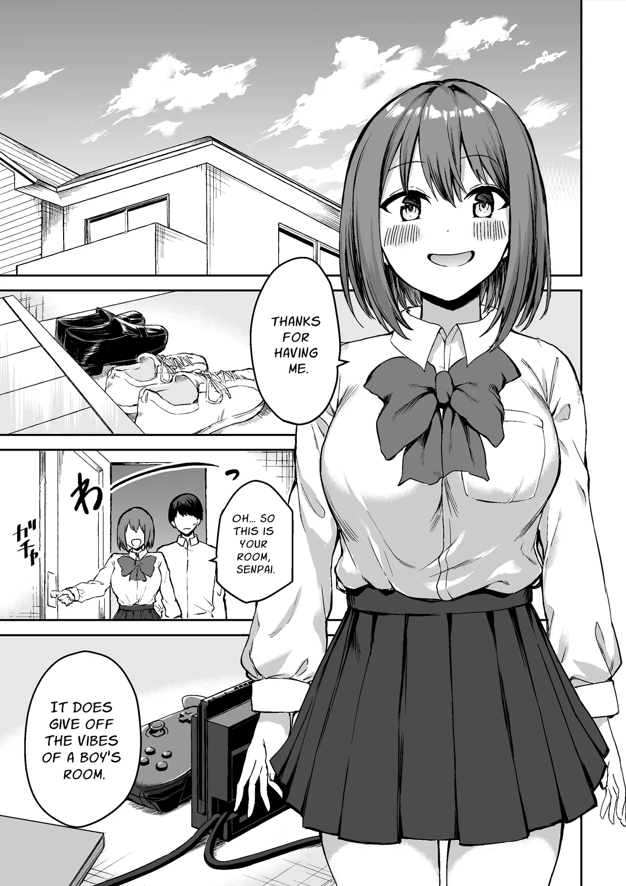 Kouhai-chan no Ijiwaru Chikubi Zeme | Fiendish Nipple Teasing - صفحة 2