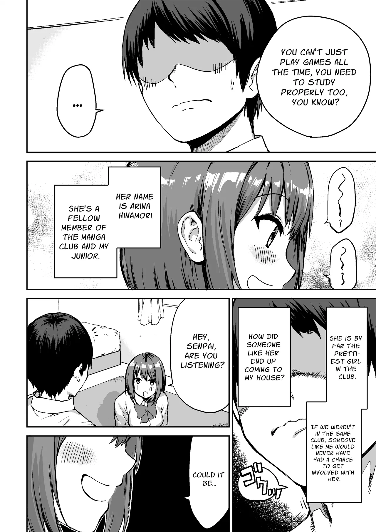Kouhai-chan no Ijiwaru Chikubi Zeme | Fiendish Nipple Teasing - صفحة 3