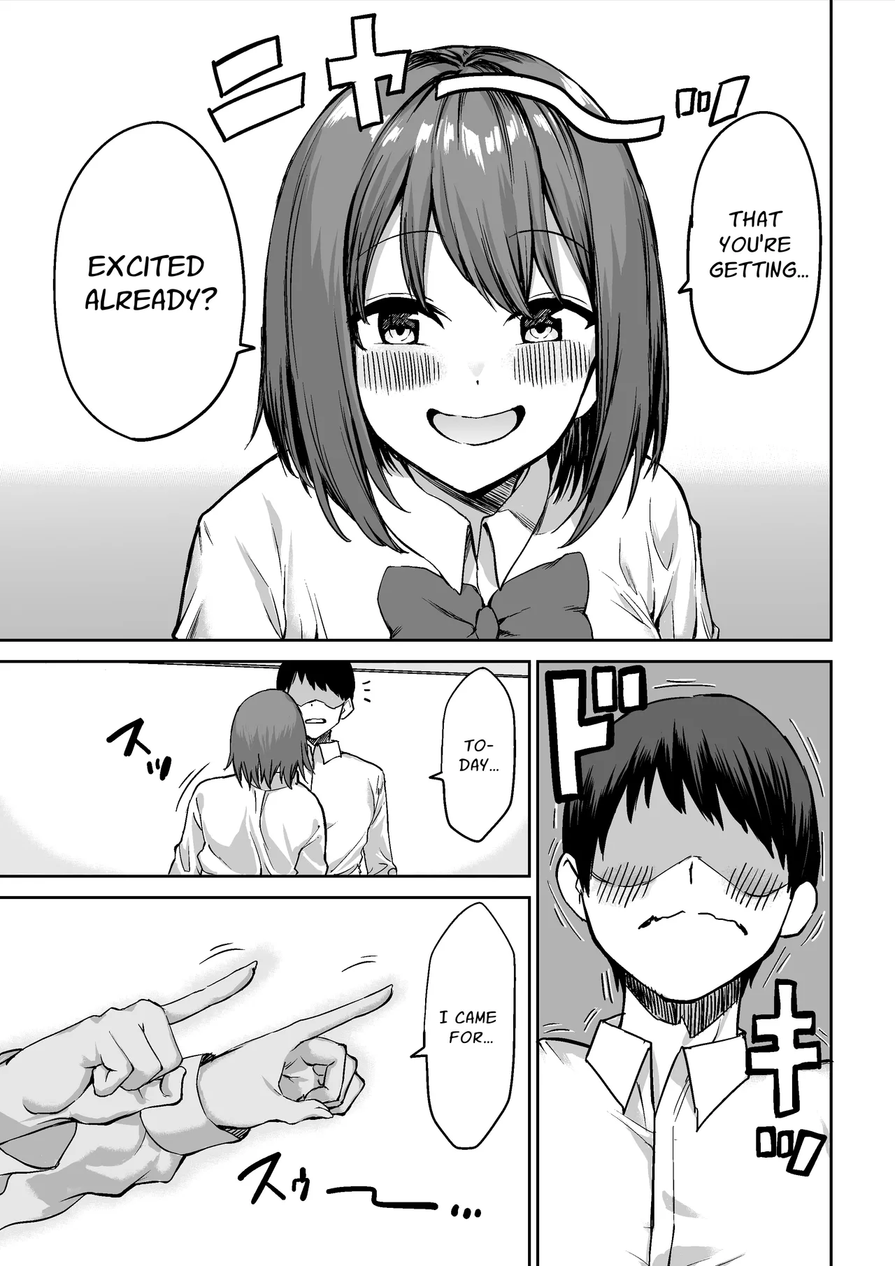 Kouhai-chan no Ijiwaru Chikubi Zeme | Fiendish Nipple Teasing - صفحة 4