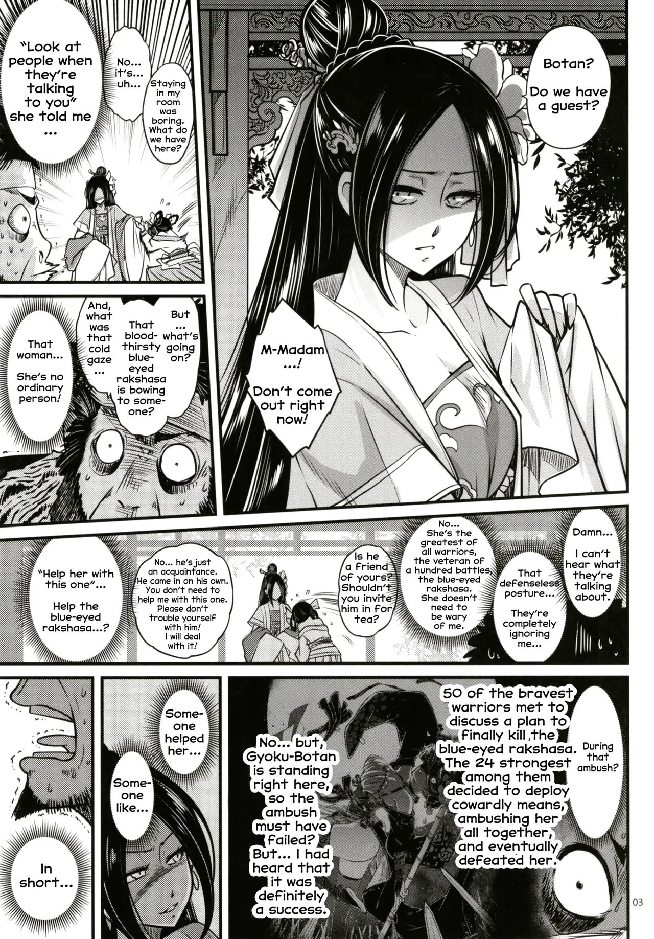 Hyakkasou 2 <<Souzetsu! Kaidou Fujin no Densetsu>> - Strona 4