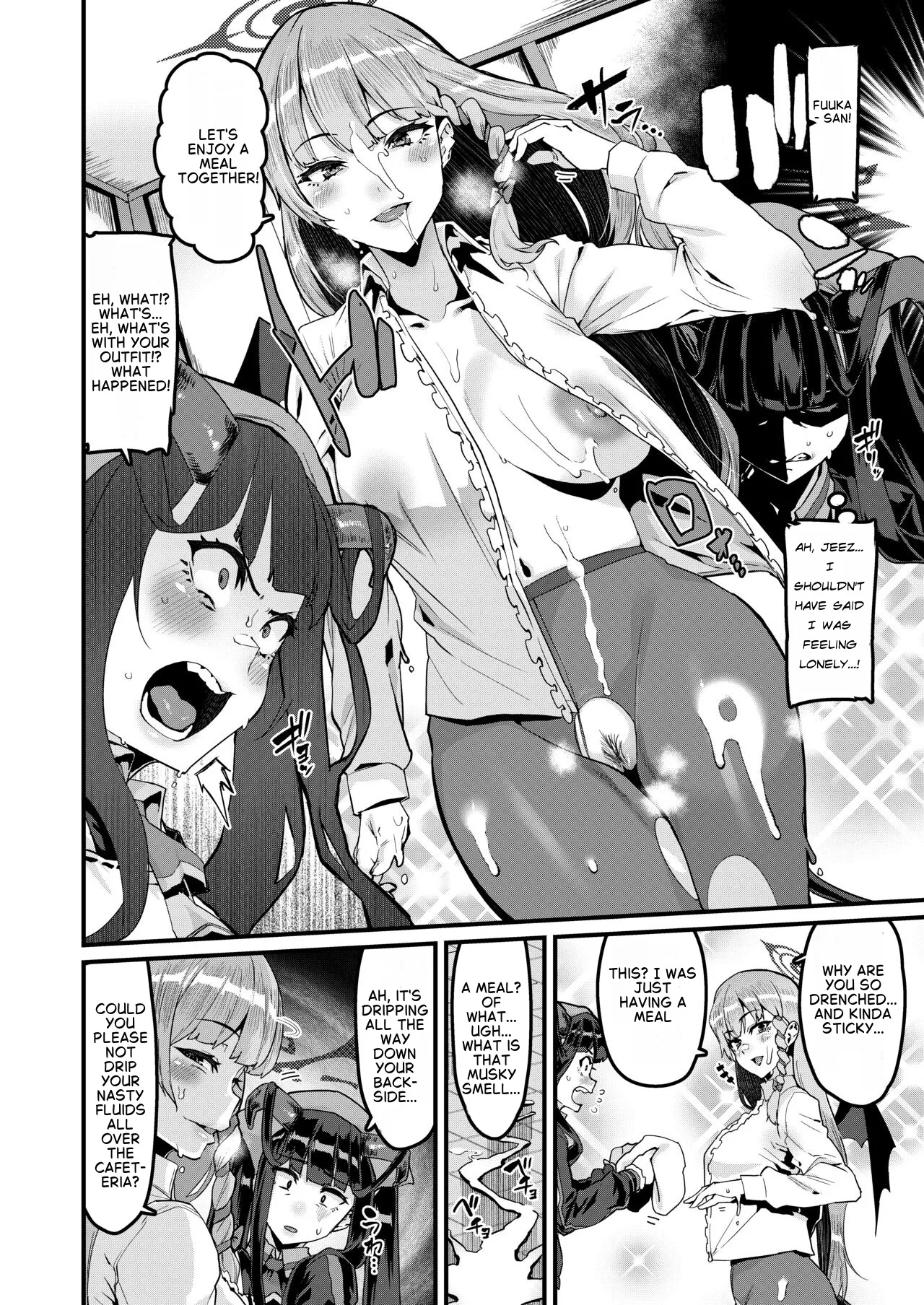 Fuuka no Sainan Soreto Shokuji | Fuuka's Misfortune and the Meal - Сторінка 3