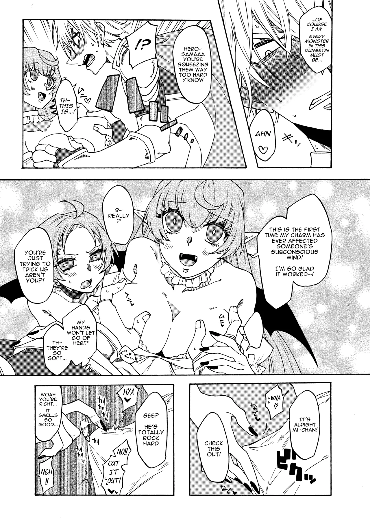 Saikyou Yuusha ga Zako Succubus Shimai no Seieki Server ni naru Hanashi! | The Story of the Strongest Hero Becoming a Semen Dispenser for Small-Fry Succubus Sisters! - Página 8