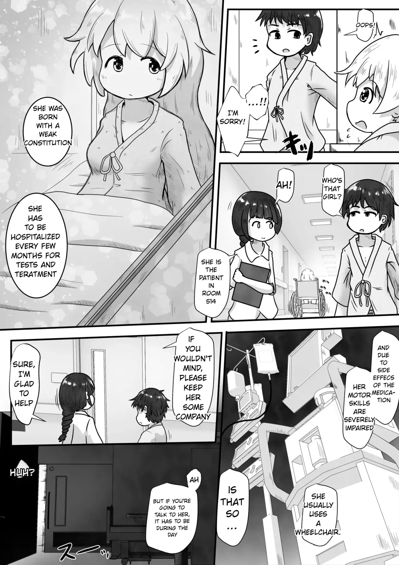 Byoujaku na Onnanoko no Byoushitsu ni Shinnyuu Shite Mukyoka de Maiban Nakadashi Suru Ohanashi | A story about sneaking into a sickly girl's hospital room every night and creampieing her without consent - 页 3