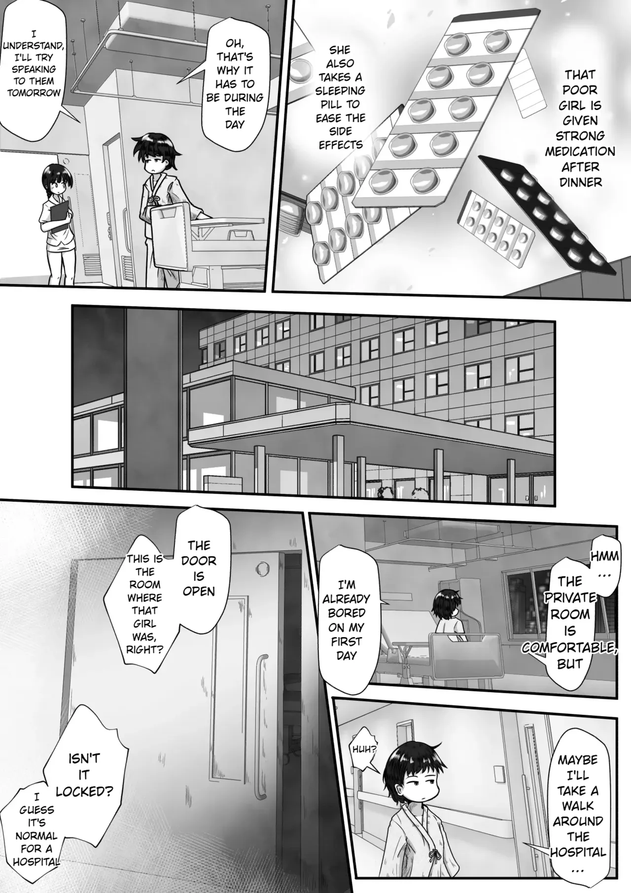 Byoujaku na Onnanoko no Byoushitsu ni Shinnyuu Shite Mukyoka de Maiban Nakadashi Suru Ohanashi | A story about sneaking into a sickly girl's hospital room every night and creampieing her without consent - 页 4
