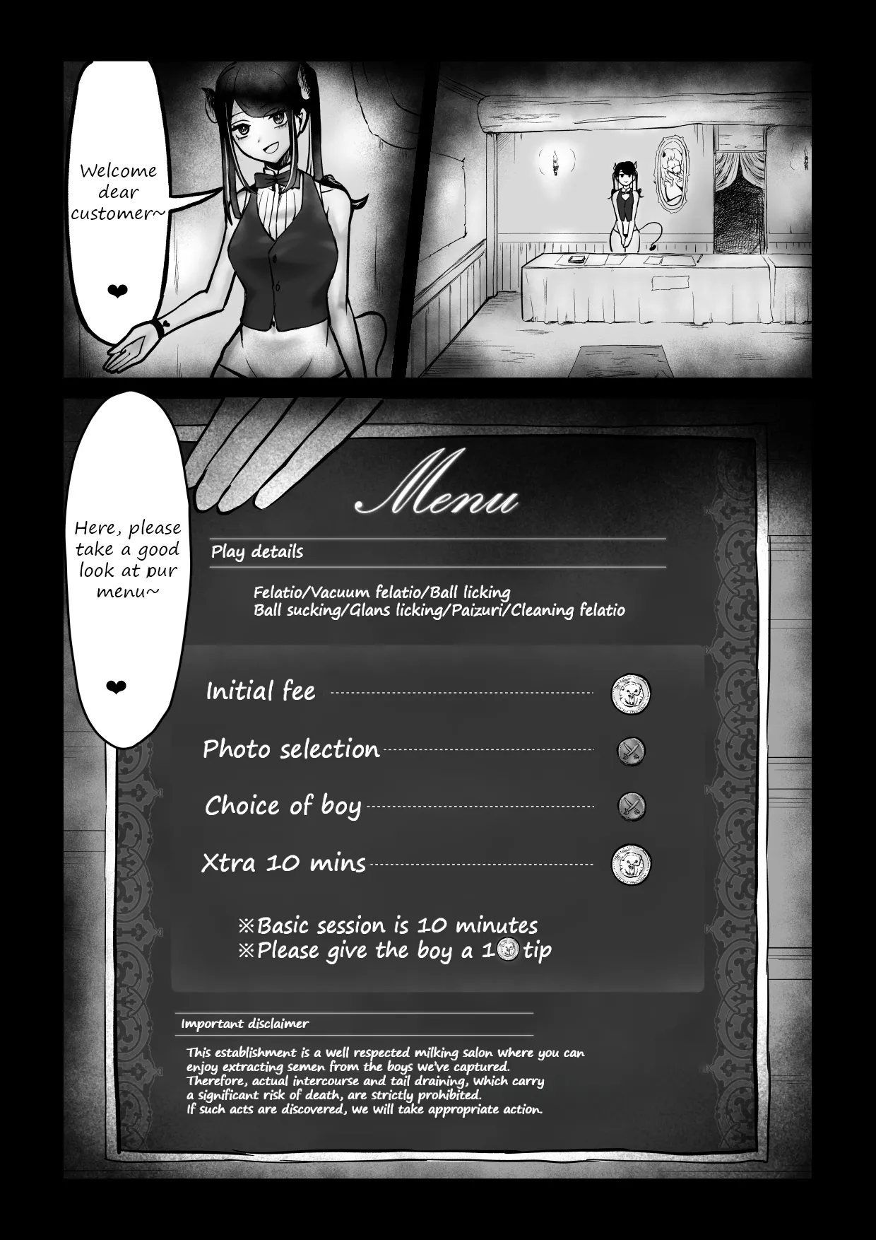 Succubus pin salon~ A story about a hero being captured and reduced to nothing more than a penis to be licked by succubi~ - Página 8
