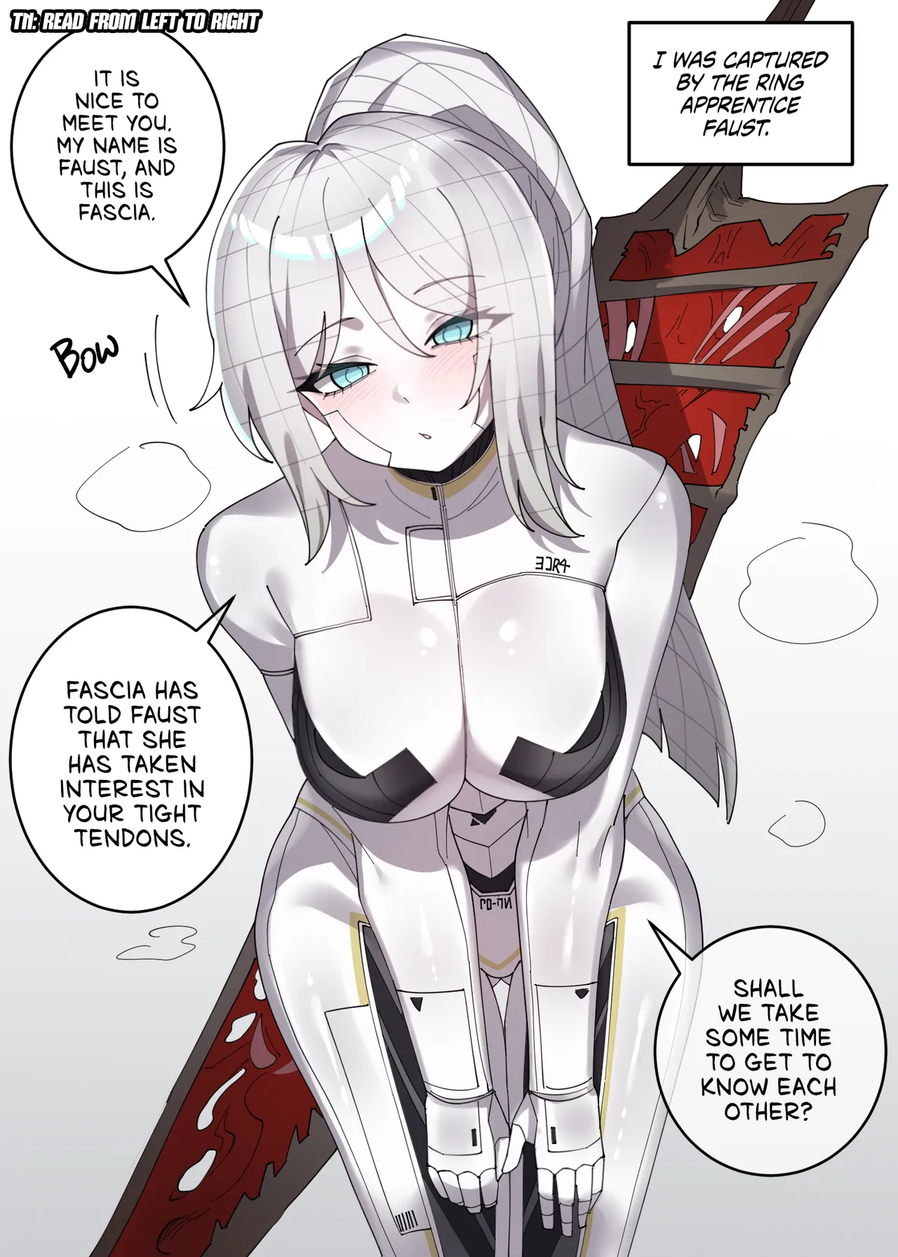 April Reward - Ring Apprentice Faust Comic - Página 1