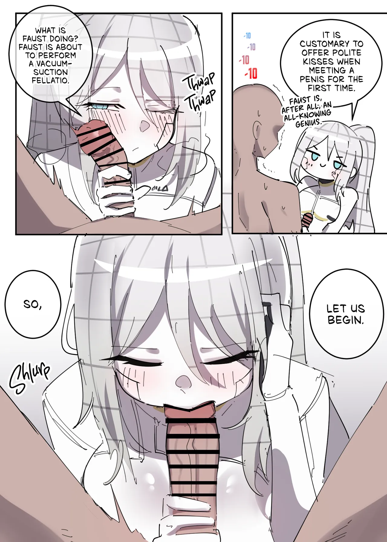 April Reward - Ring Apprentice Faust Comic - Página 2