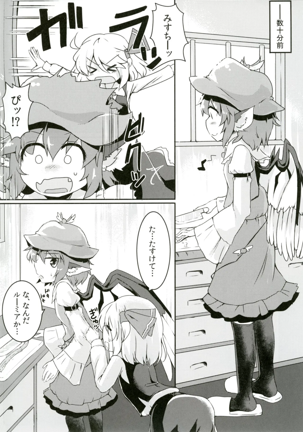 Rumia to Mystia ga Ichatsuku Sukebe Bon - Сторінка 4