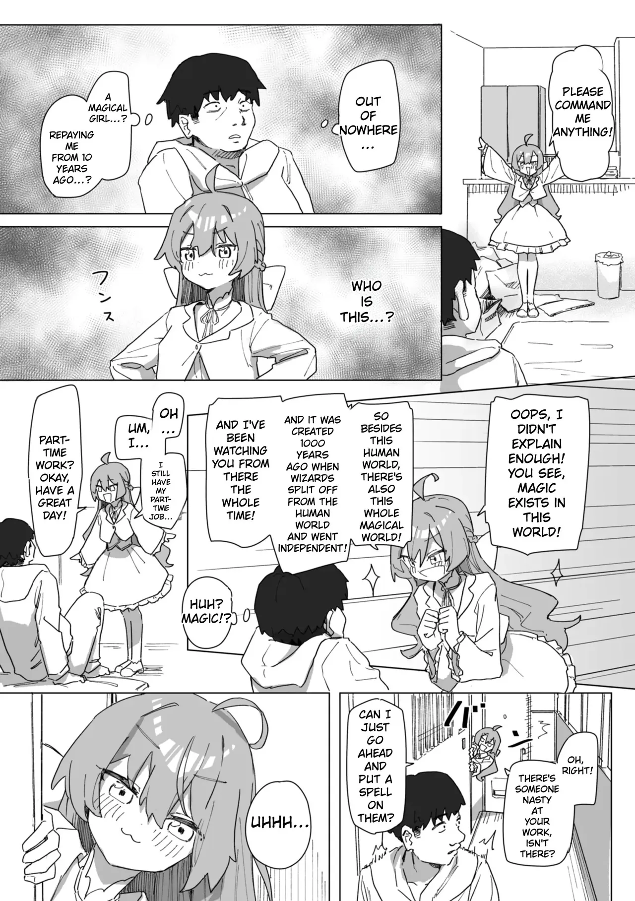 The Magical Girl's Repayment 1 - Сторінка 5