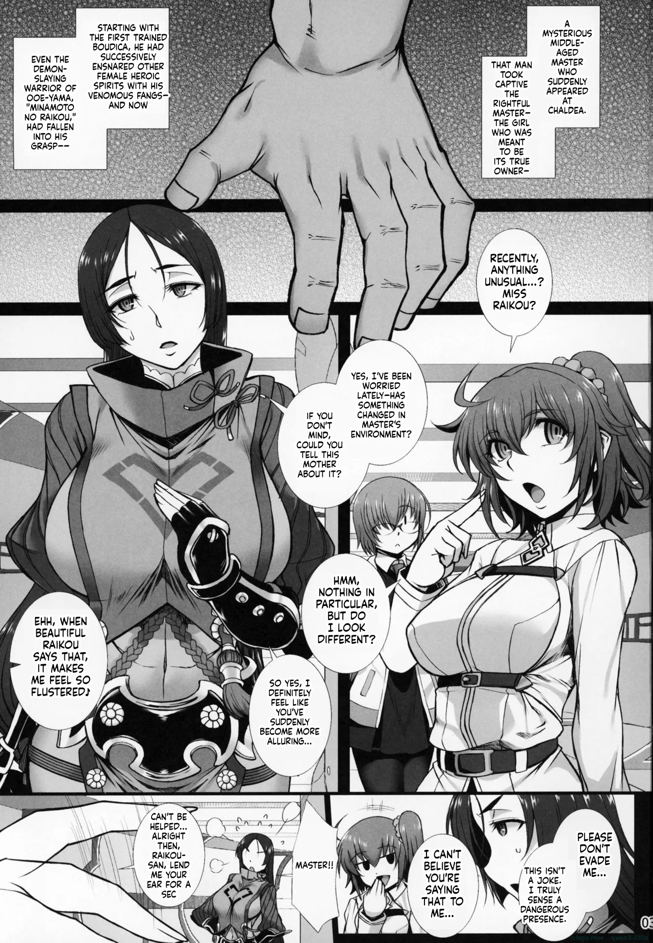 Midara na Eirei - Minamoto no Raikou wa Oni no Gotoku Acme Suru - صفحة 2