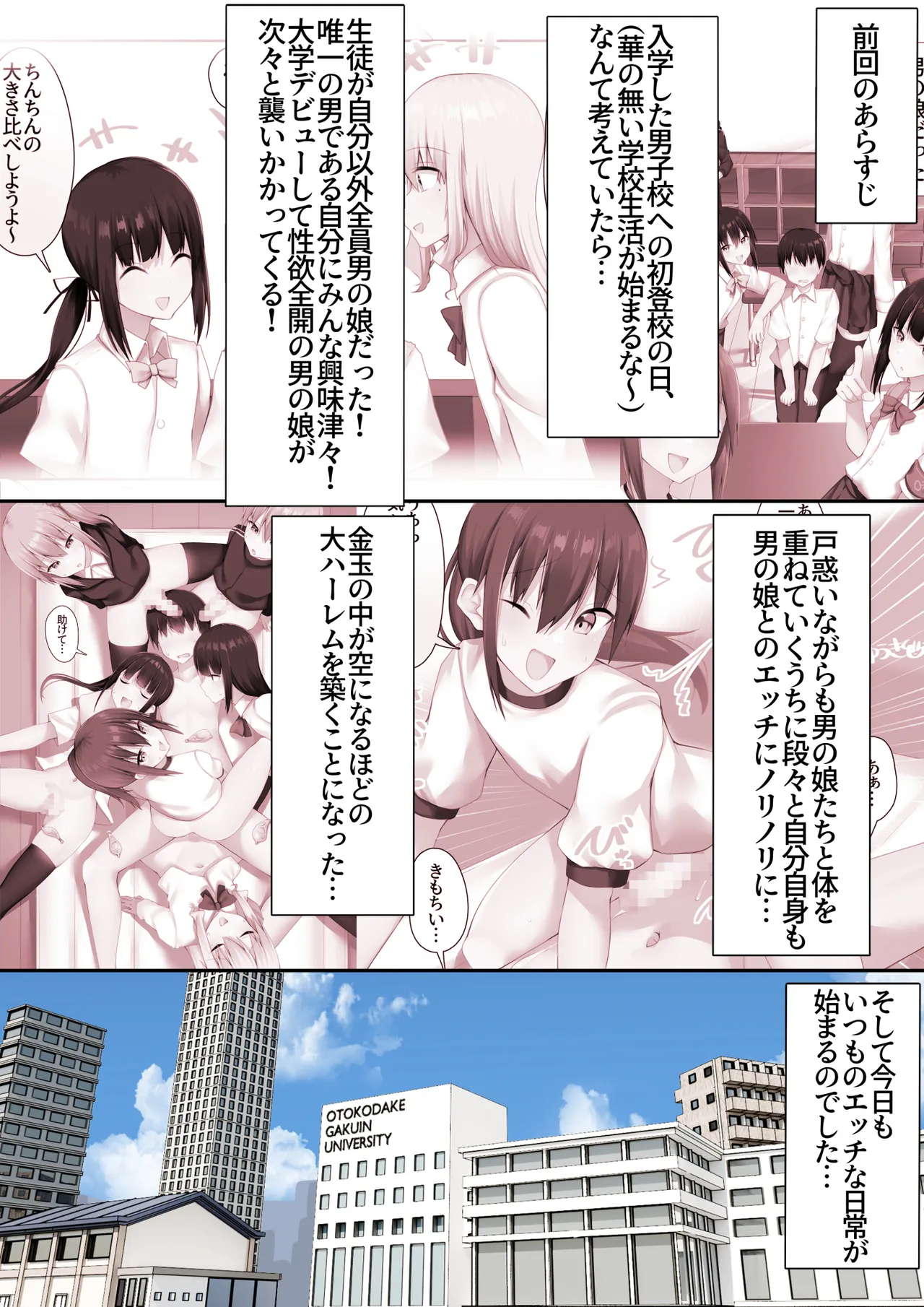 Danshikou ni Nyuugaku Shitara Ore Igai Zennin Otokonoko datta 2 - Страница 2