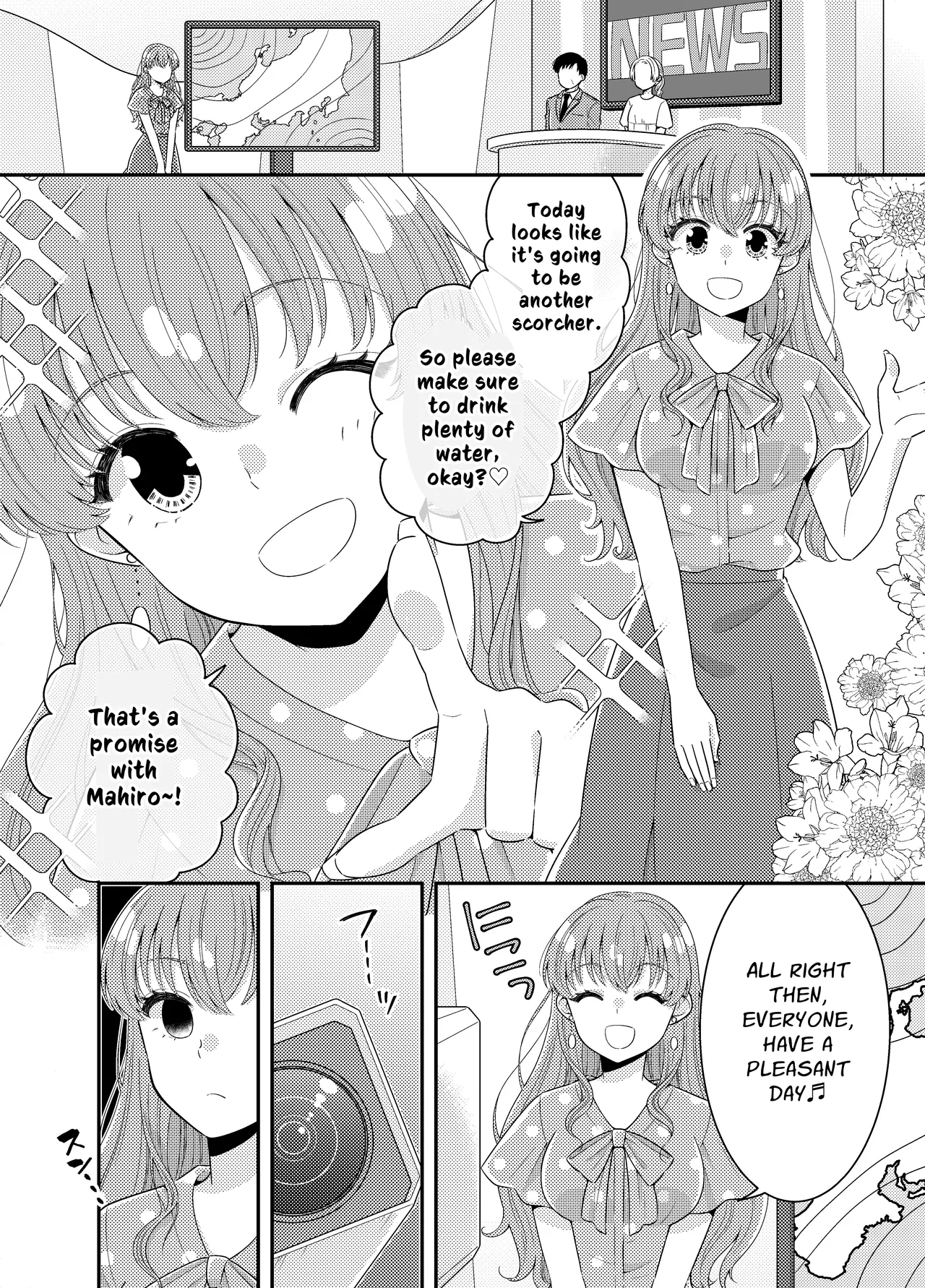 Ojou-sama Weather Caster Oppai Marudashi Mishap | High-Society Weather Caster: Bare-Breasted Mishap - Seite 2
