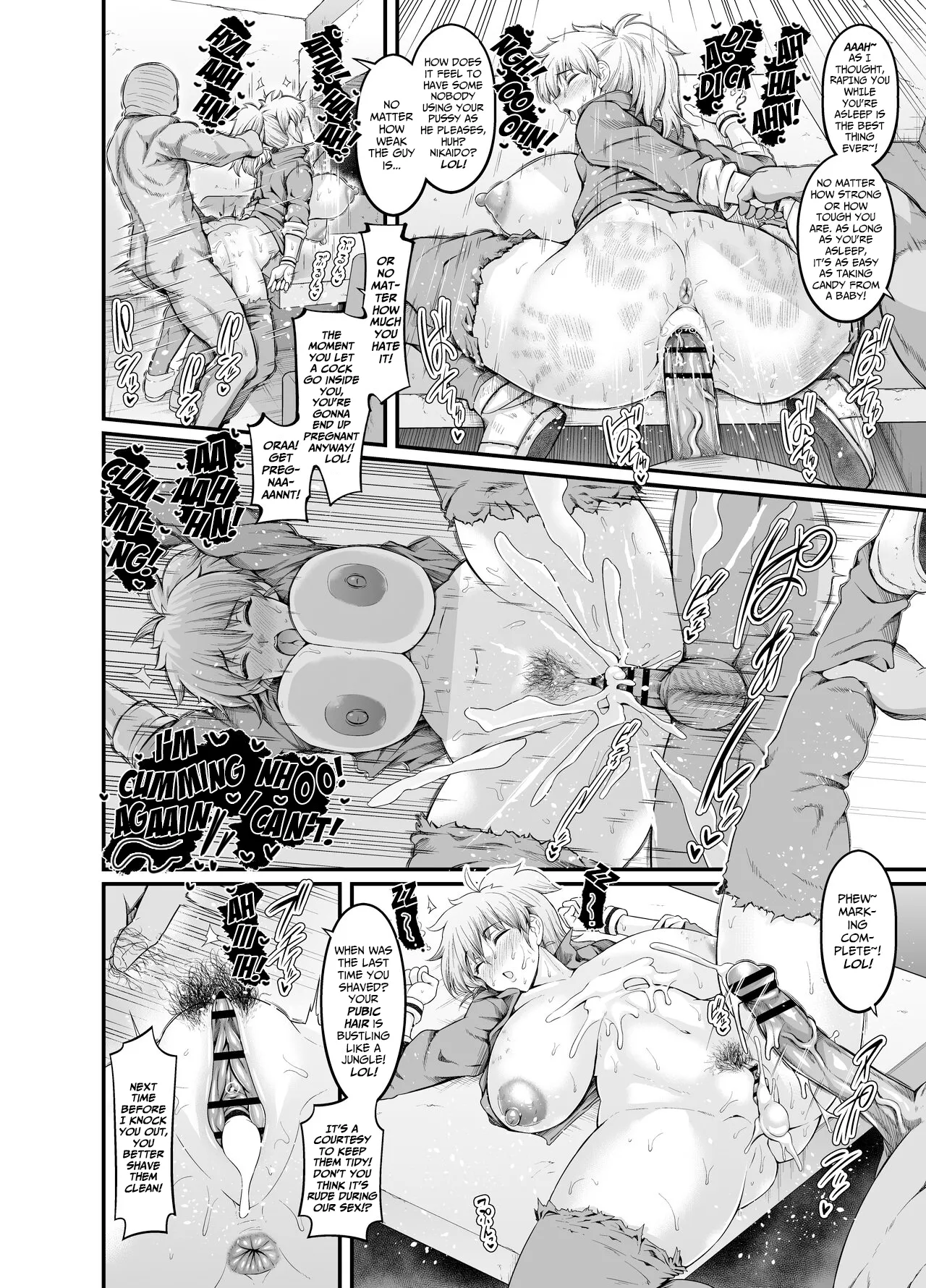 Nikaido, Konsui Goutou ni Osowareru | Nikaido, Drugged and Raped by a Robber - Page 4