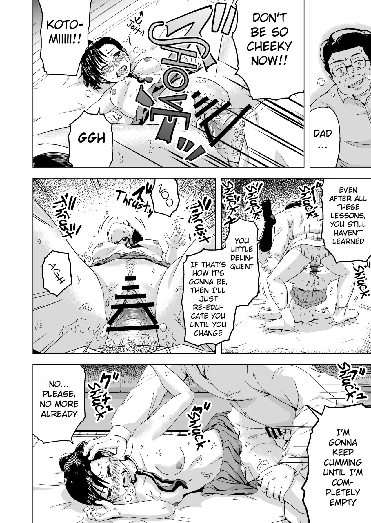 A Story About a Father Who Assaults His Rebellious Daughter While She's Taking a Nap - Página 3
