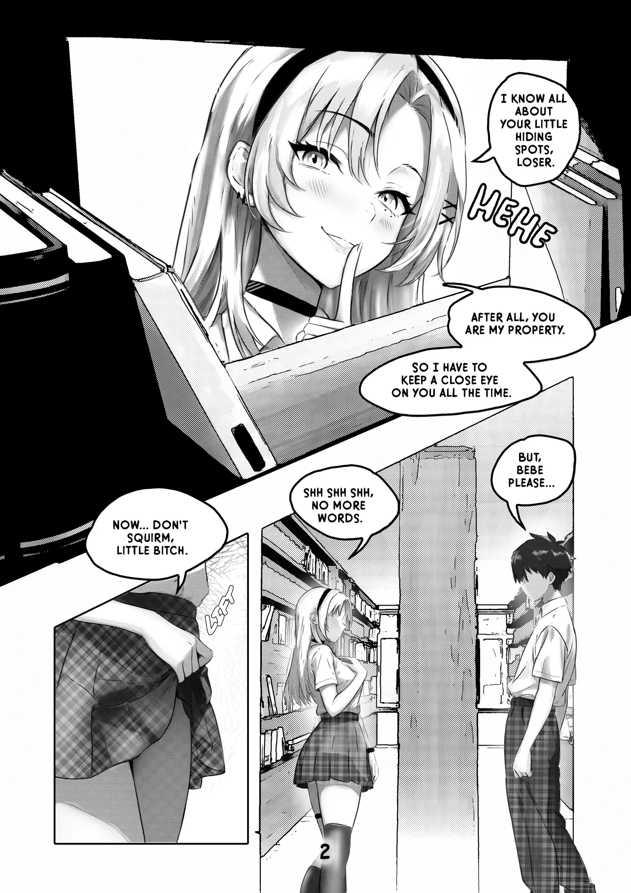 My Sadistic School Bully Sneak Attacked Me in the Library - Pagina 2