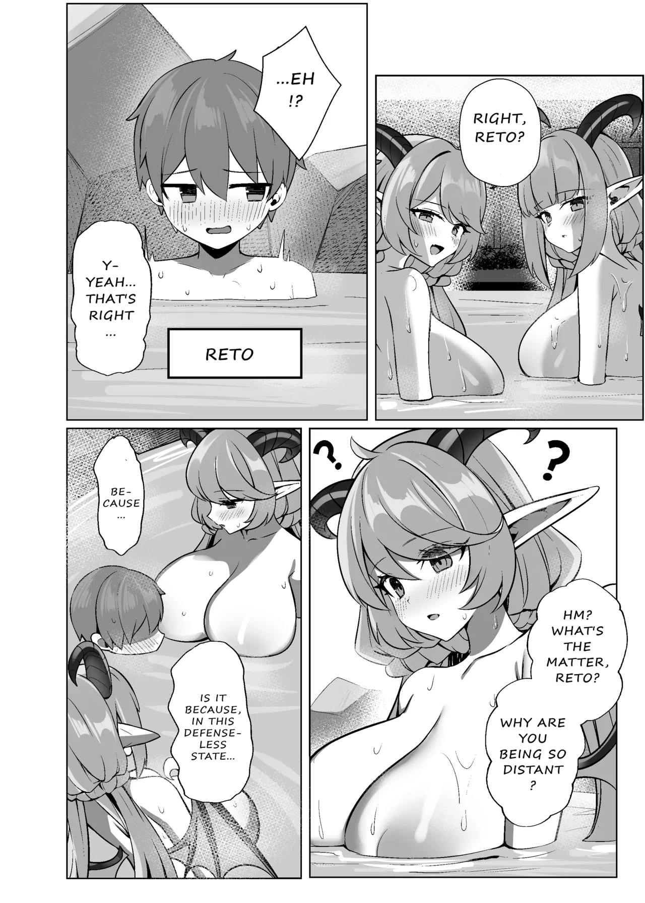 Taida-san ni Taberarechau | Eaten by Miss Sloth - Succubus in Wonderland Side - Страница 3