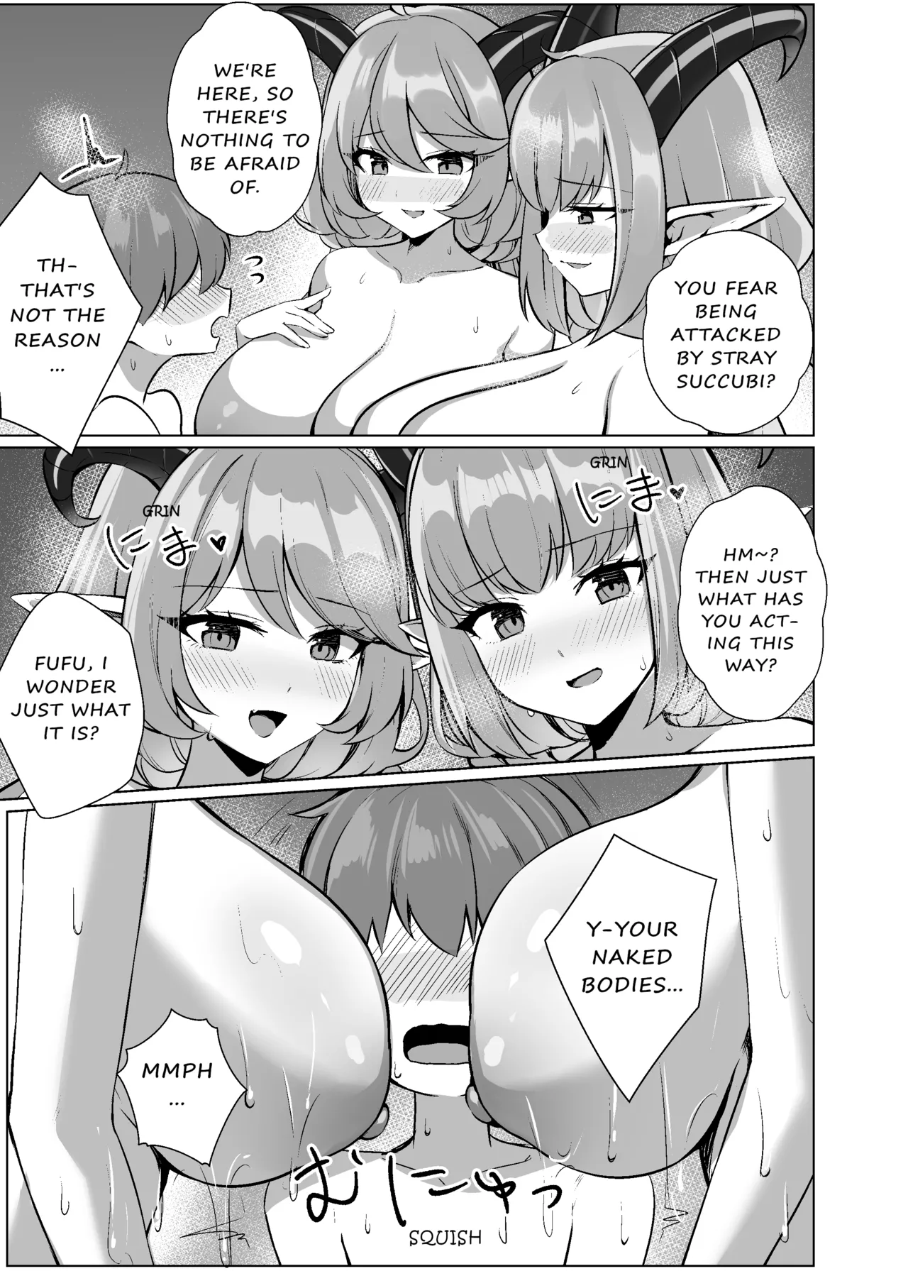 Taida-san ni Taberarechau | Eaten by Miss Sloth - Succubus in Wonderland Side - Страница 4