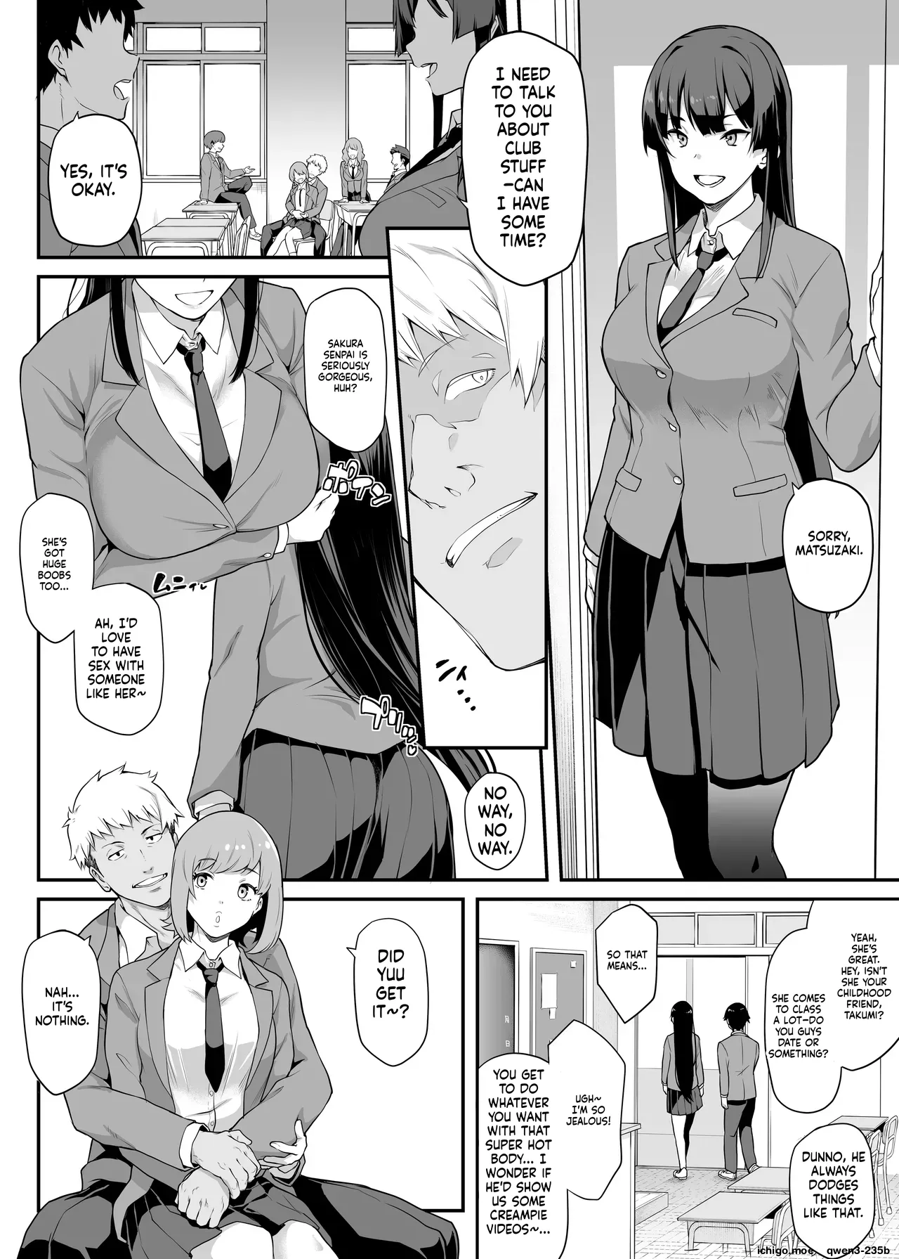 Kendoubu Shushou de Osananajimi no Bijin de Tsuyoi Boku no Kanojo ga, Charao ni Assari Otosareru Wake ga Nai - Страница 4