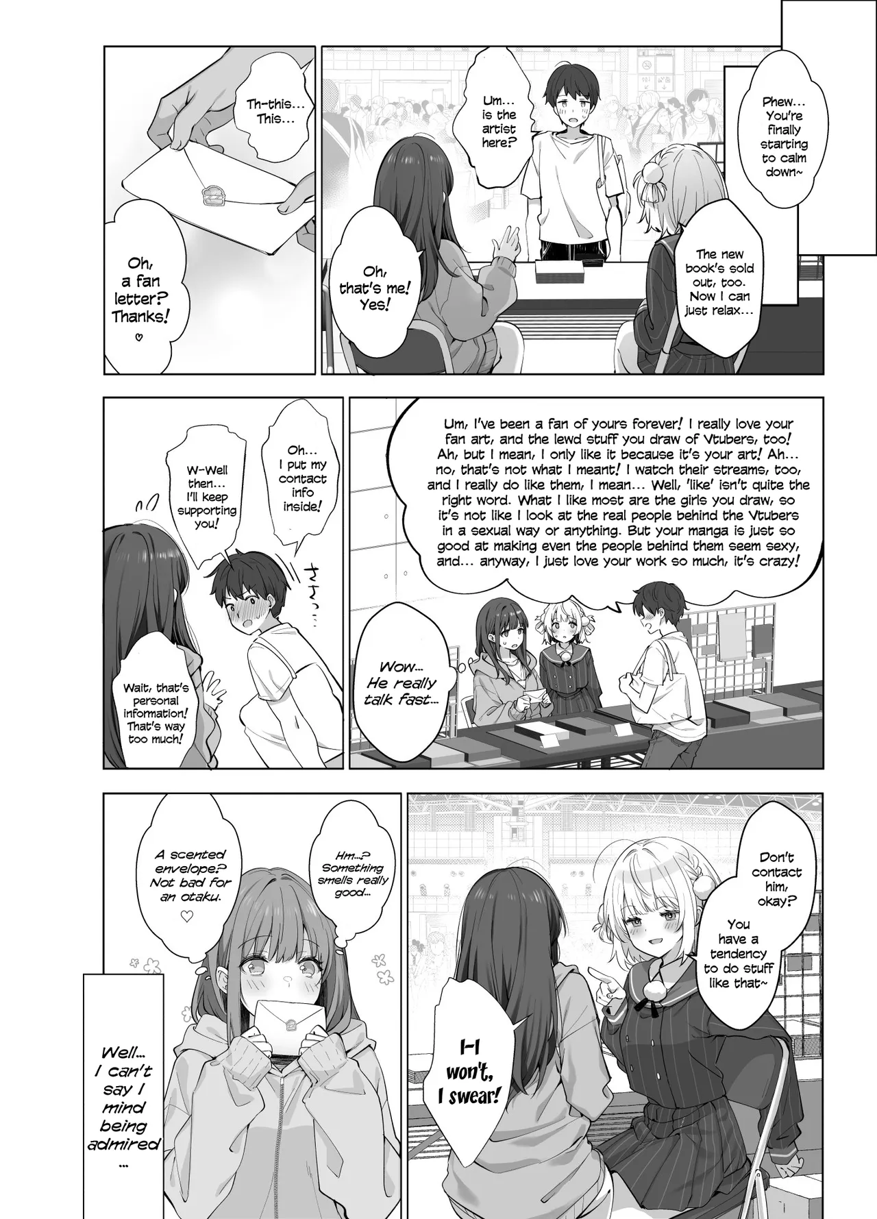Hajimemashite! Watashi, Chuuken Doujin Sakka desu - 页 5