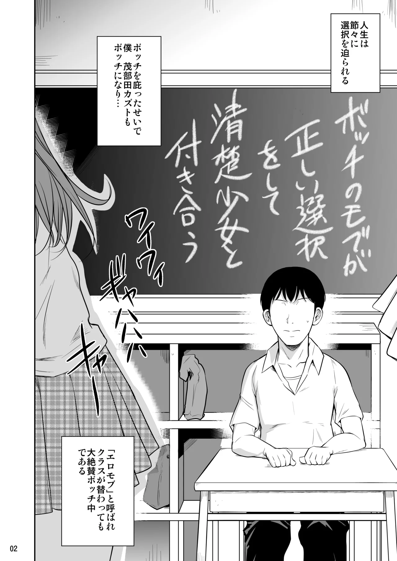 Bocchi no Mob Soushuuhen Chiiki Ichi no Bijo ga Seijun Zura Shite Paizuri Suru made no Kiseki - Page 4