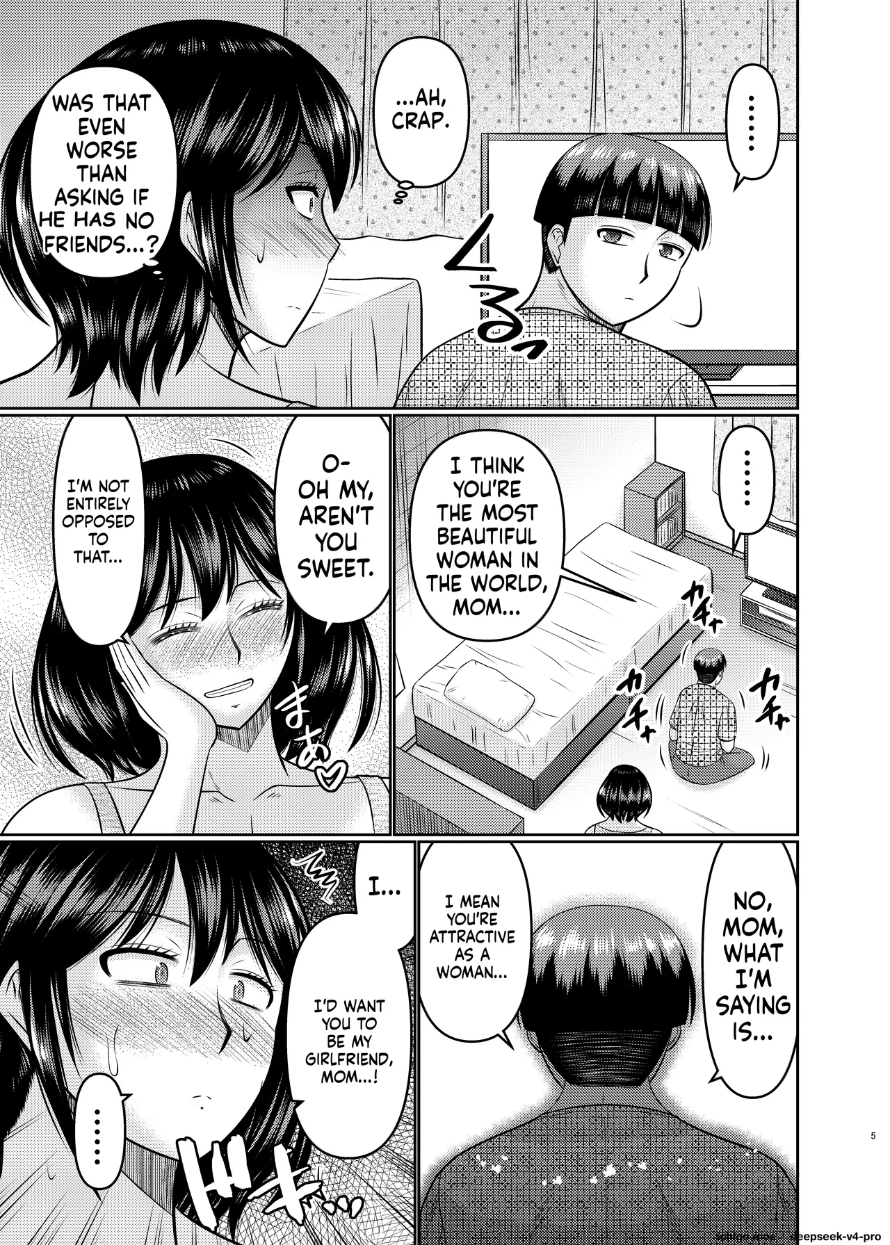 Moto Gal Mama wa Musuko no Karada o Yoku Shiranai - Seite 4
