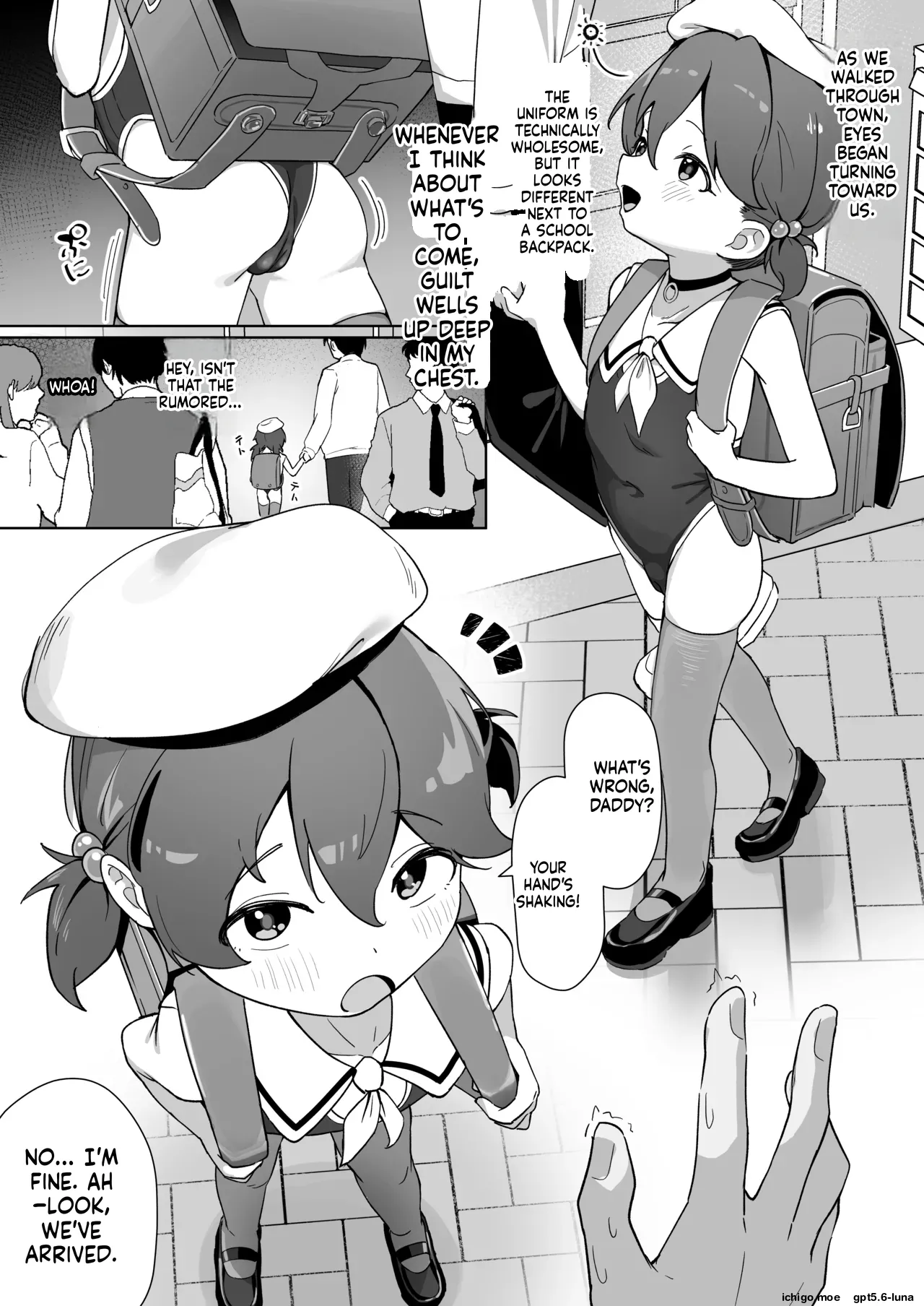 I saw my precious daughter off - صفحة 3