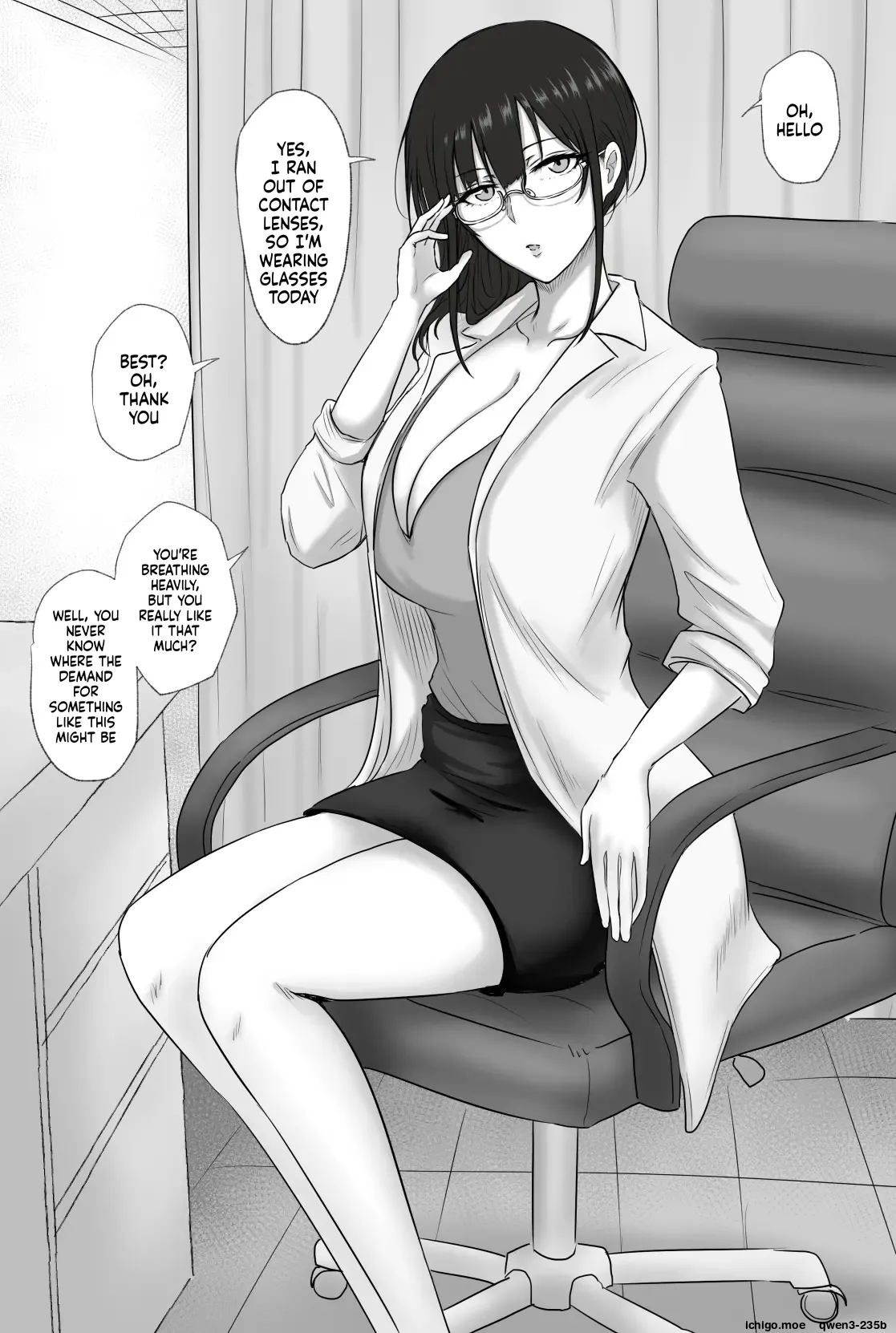 Megane Sakakibara Sensei - صفحة 1