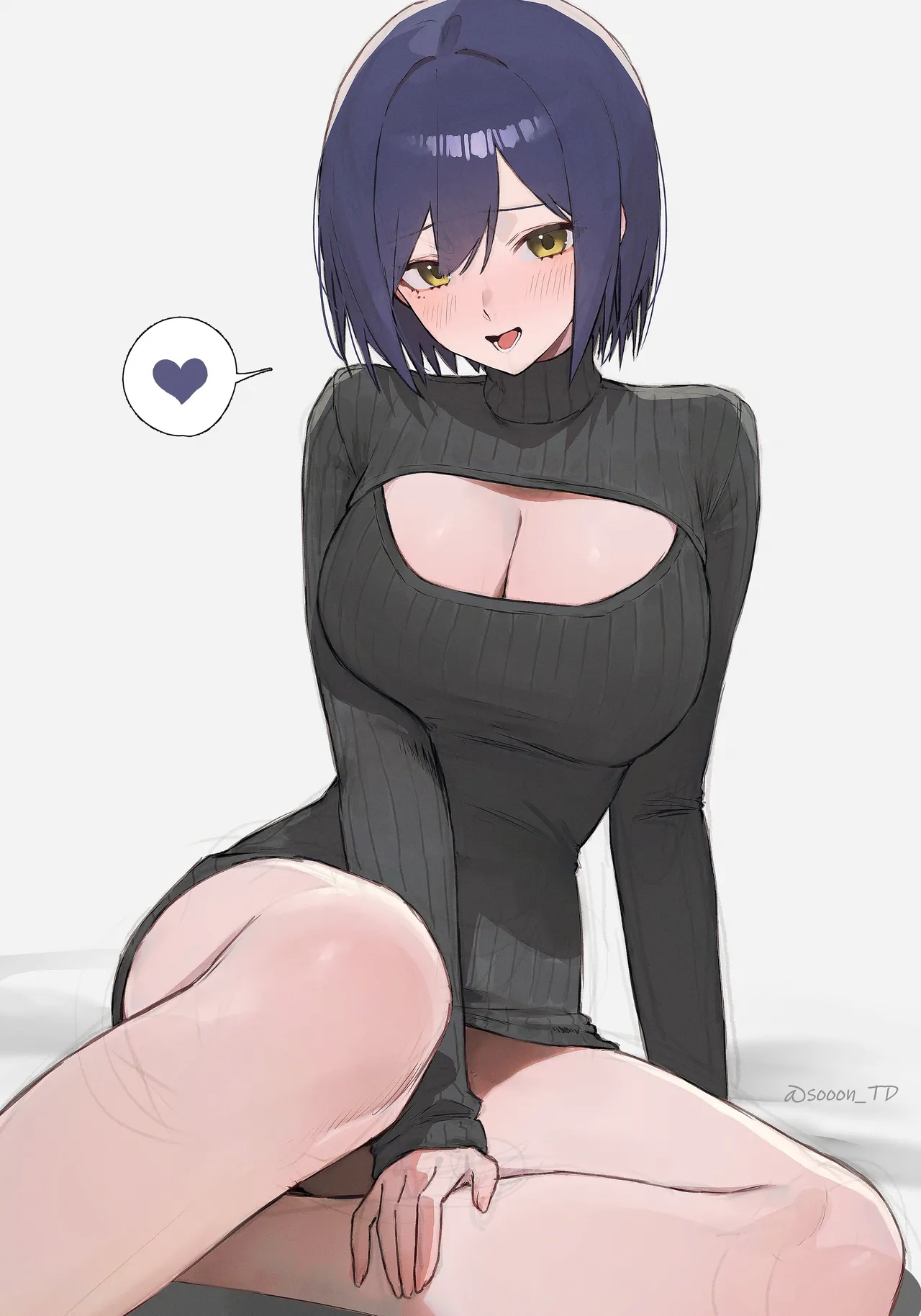 えっちなセーターを着てくれたszrnと - Seite 1
