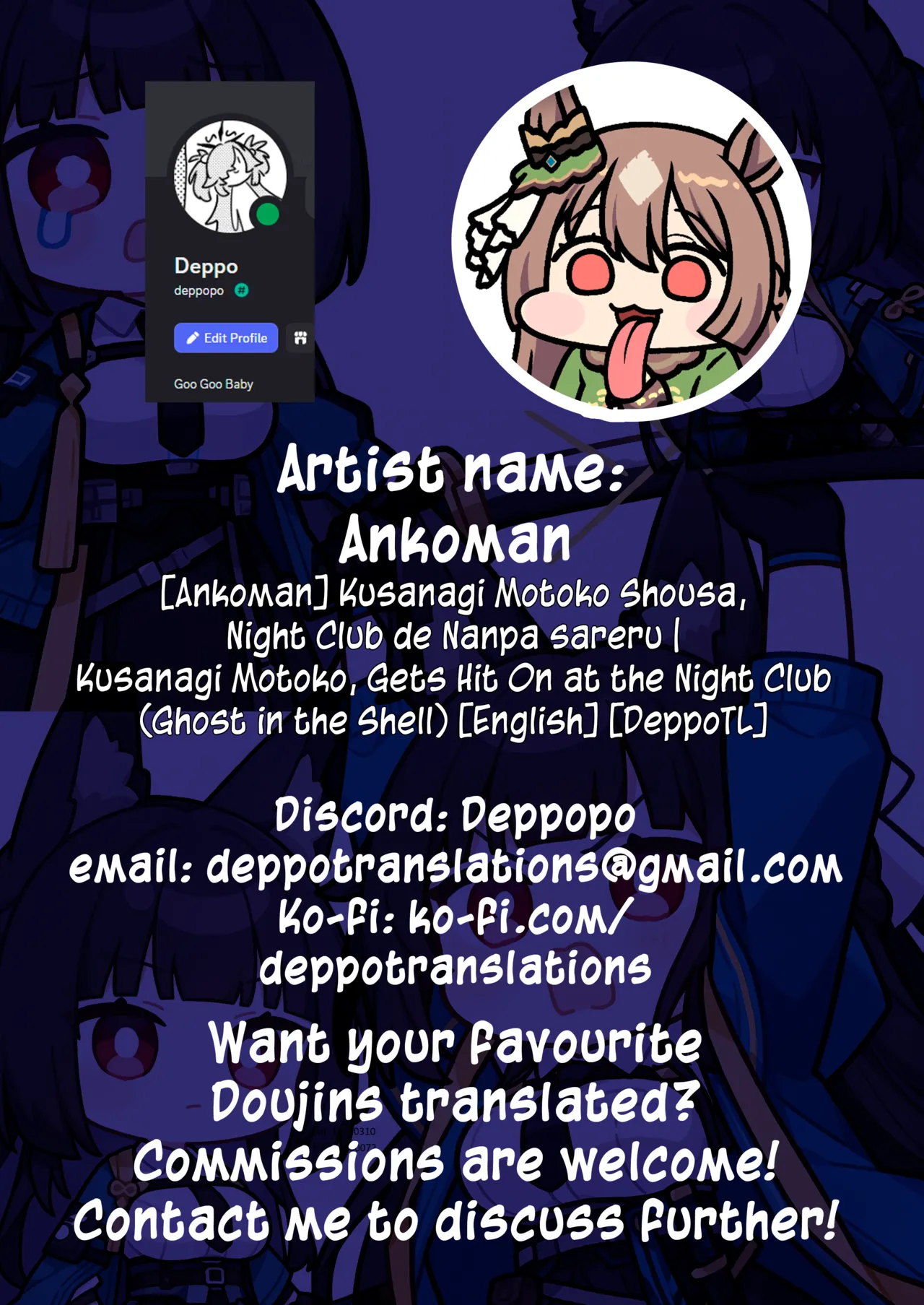 Kusanagi Motoko Shousa, Night Club de Nanpa sareru | Kusanagi Motoko, Gets Hit On at the Night Club - Strona 5